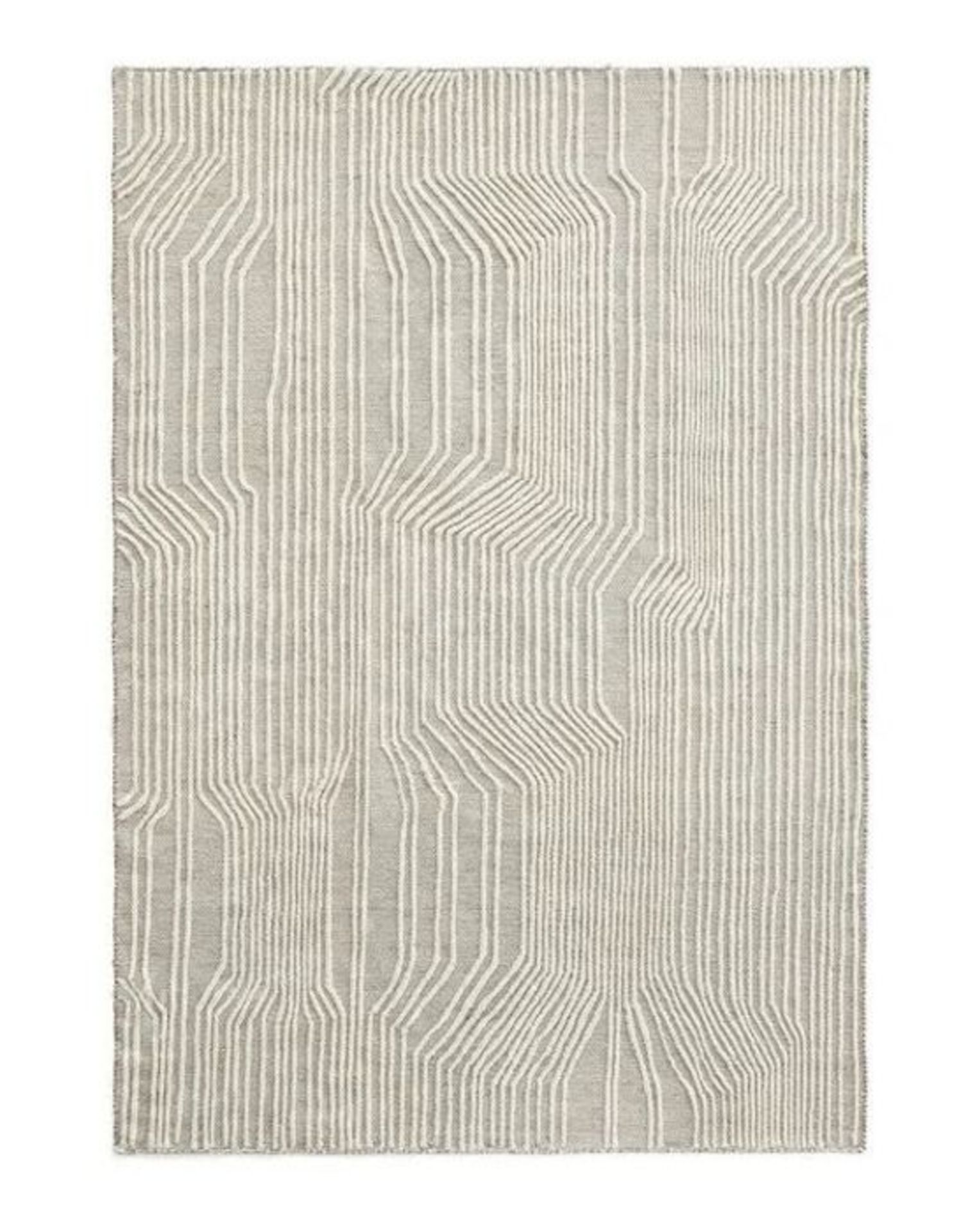 LA REDOUTE FAROOKA WOOL & COTTON RUG / SIZE: 200 X 290CM