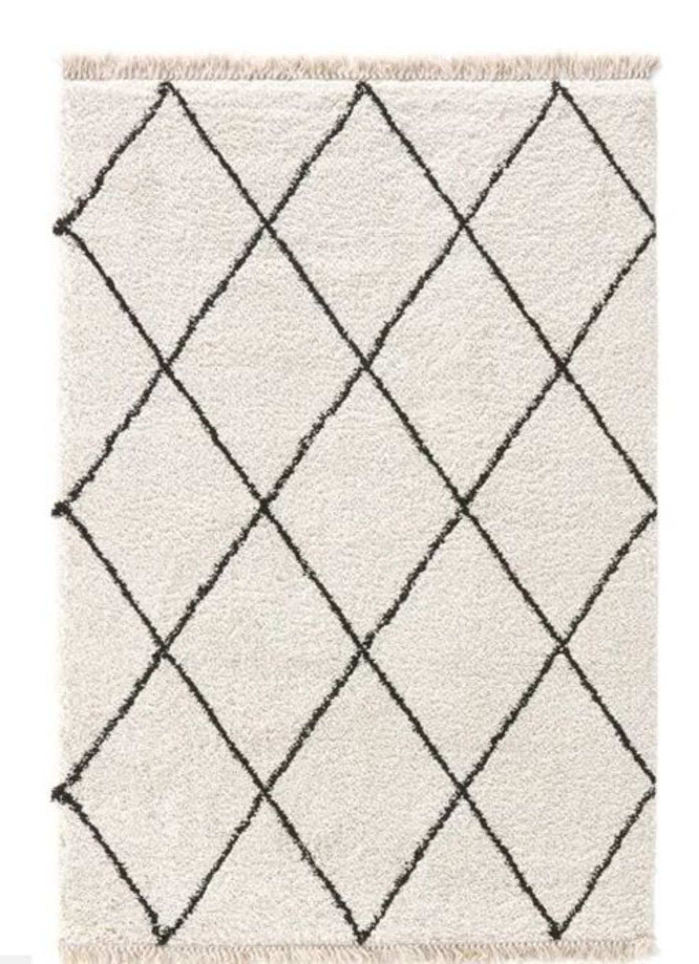 LA REDOUTE JIRAYA BERBER-STYLE RUG / SIZE: 200 X 290CM