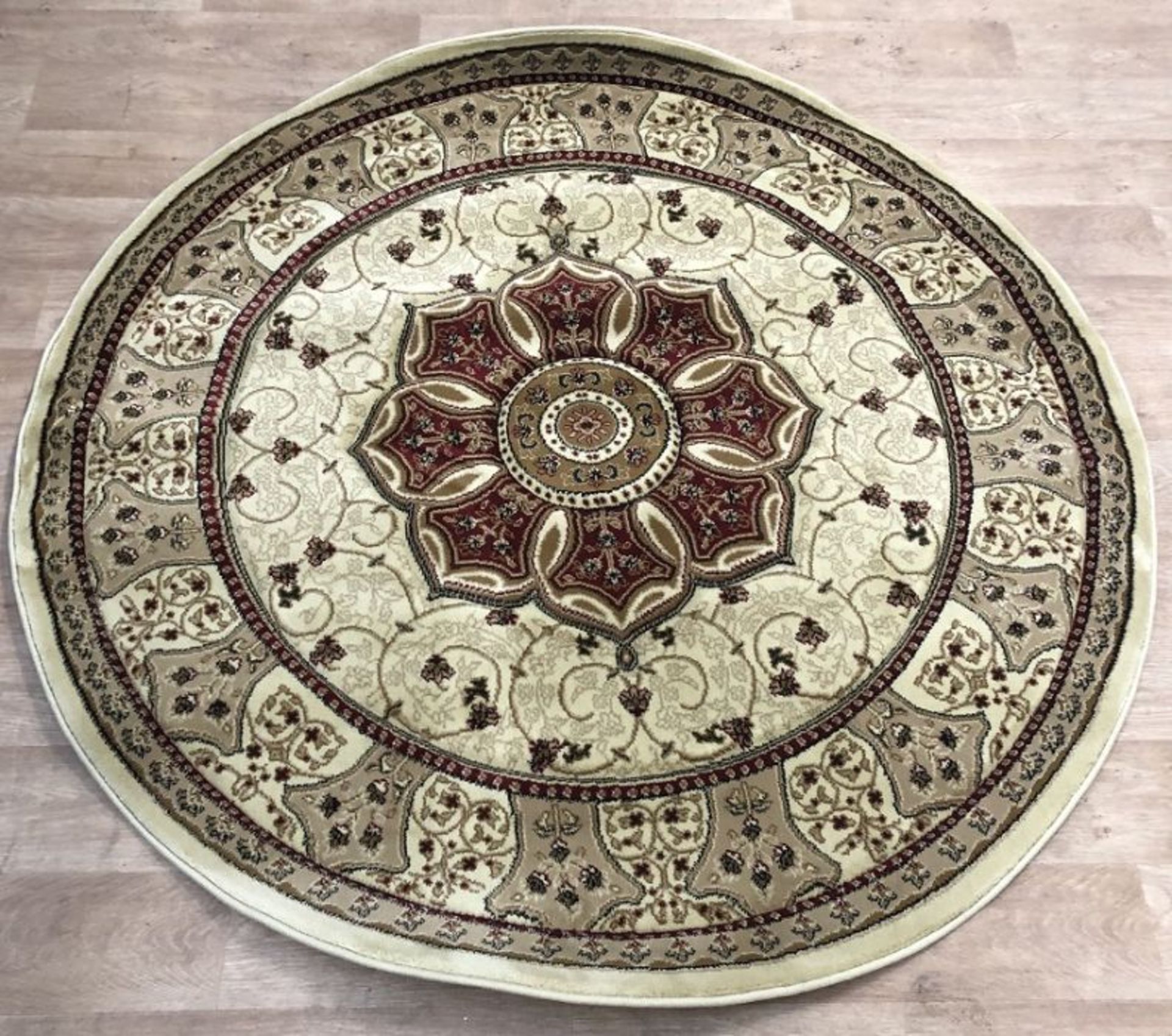 LA REDOUTE TRADITIONAL PERSIAN STYLE RUG / DIAMETER 150CM