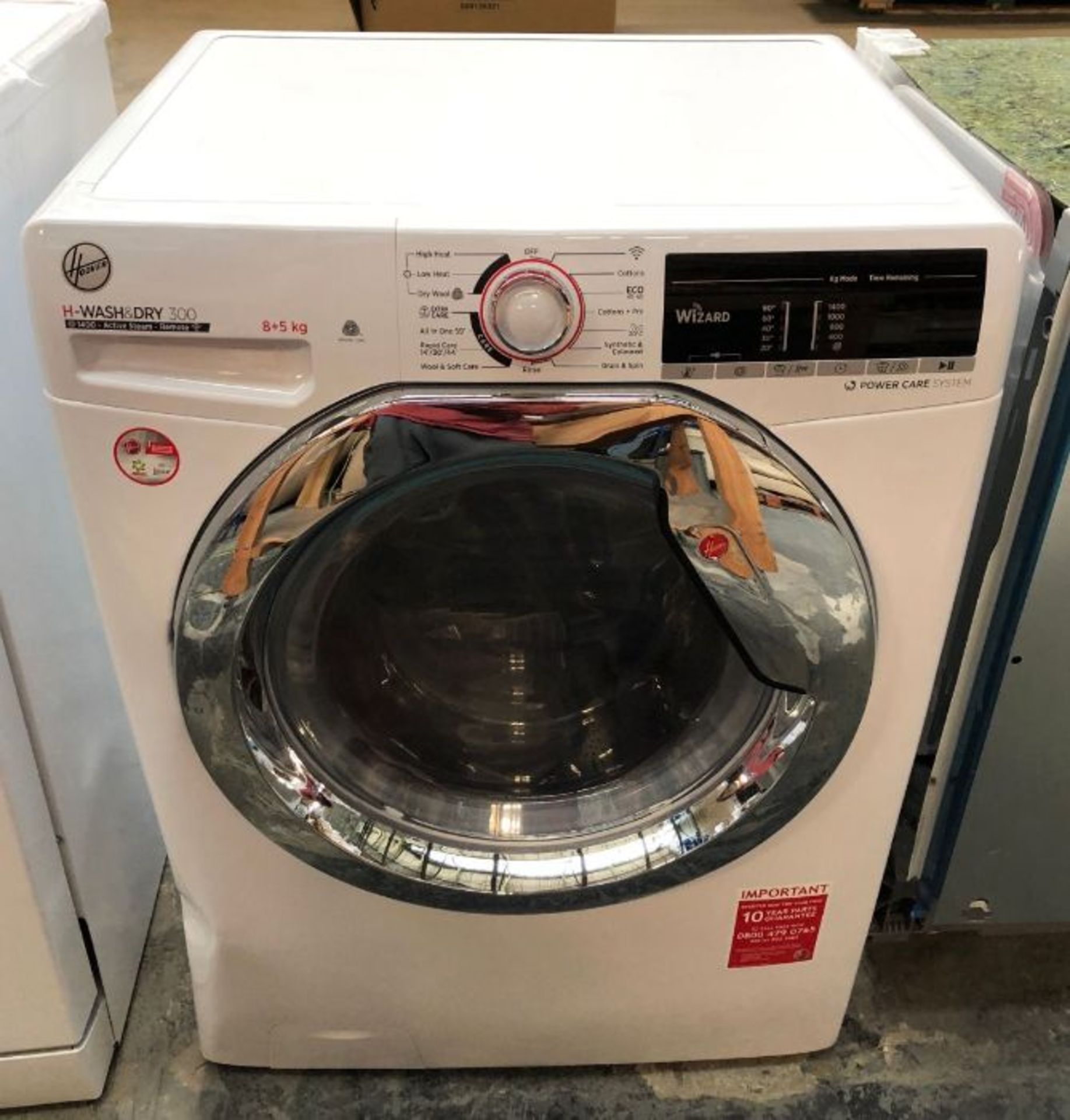 HOOVER H-WASH H3DS4855TACE-80 WASHER DRYER