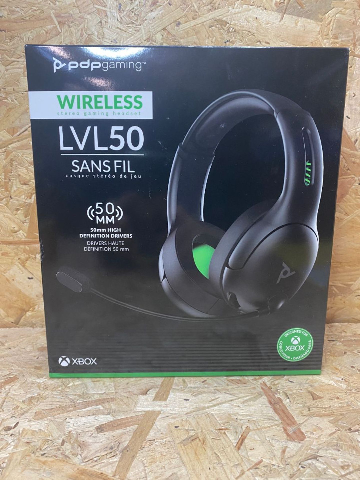 1 X PDP GAMING LVL50 SANS FIL WIRELESS HEADSET / RRP £29.99