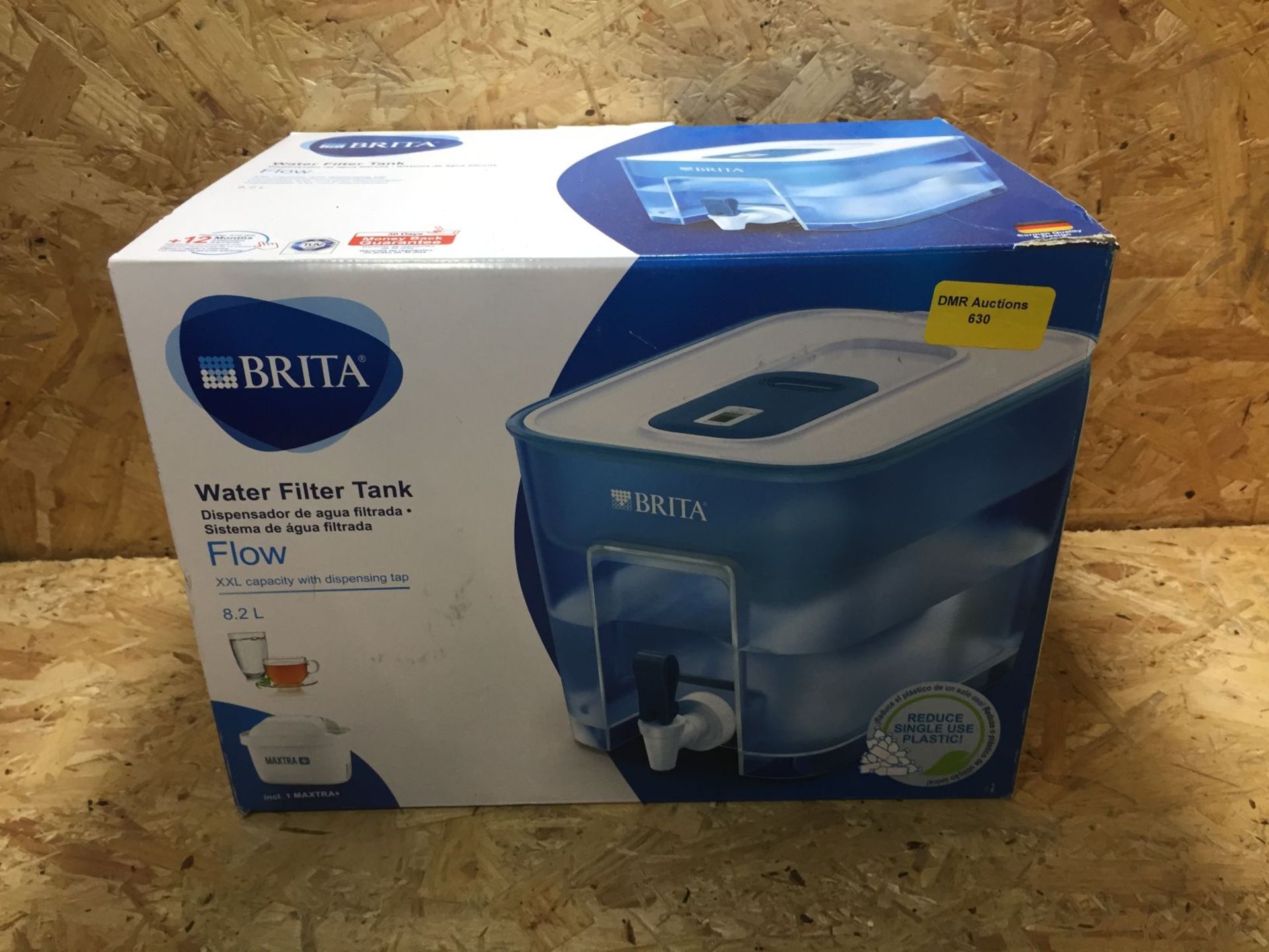 1 X BRITA WATER FILTER TANK 8.2L / RRP £30.00