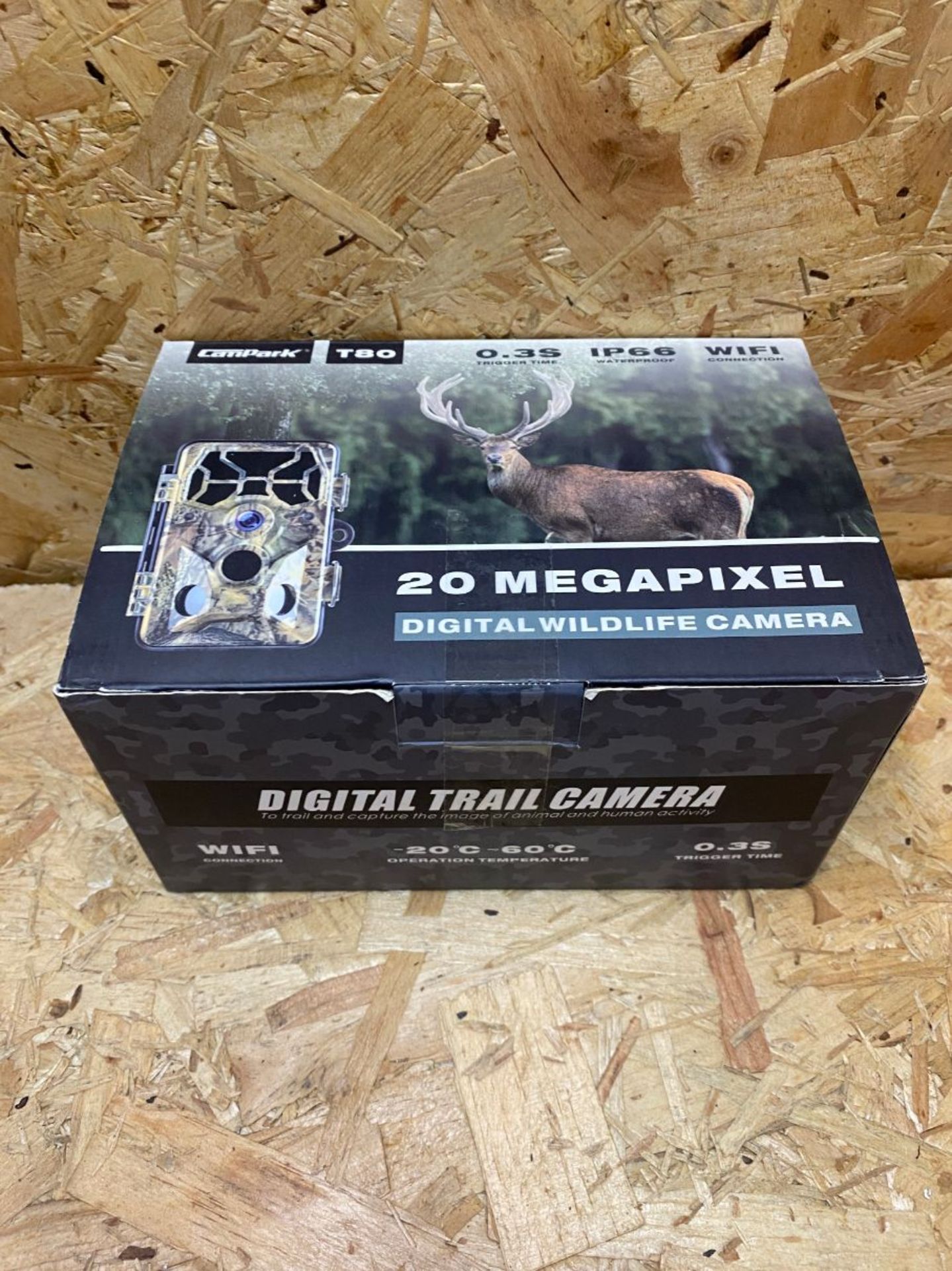 1 X CAMPARK T80 20 MEGAPIXEL WILDLIFE CAMERA / RRP £49.99