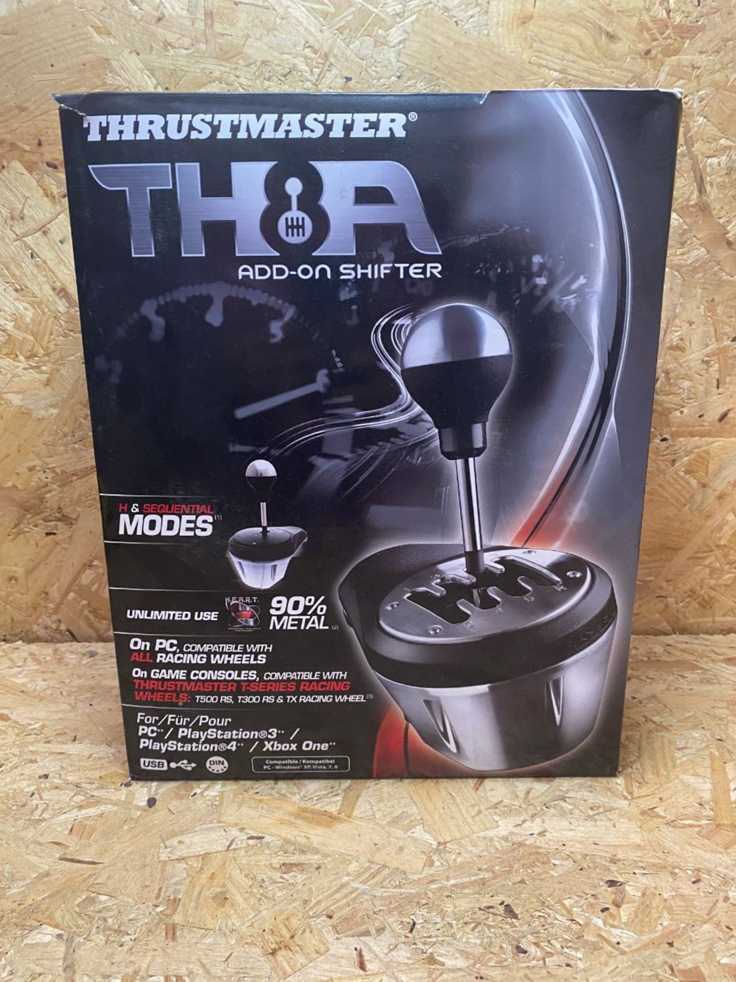 1 X THRUSTMASTER TH8A ADD-ON SHIFTER / RRP £149.99