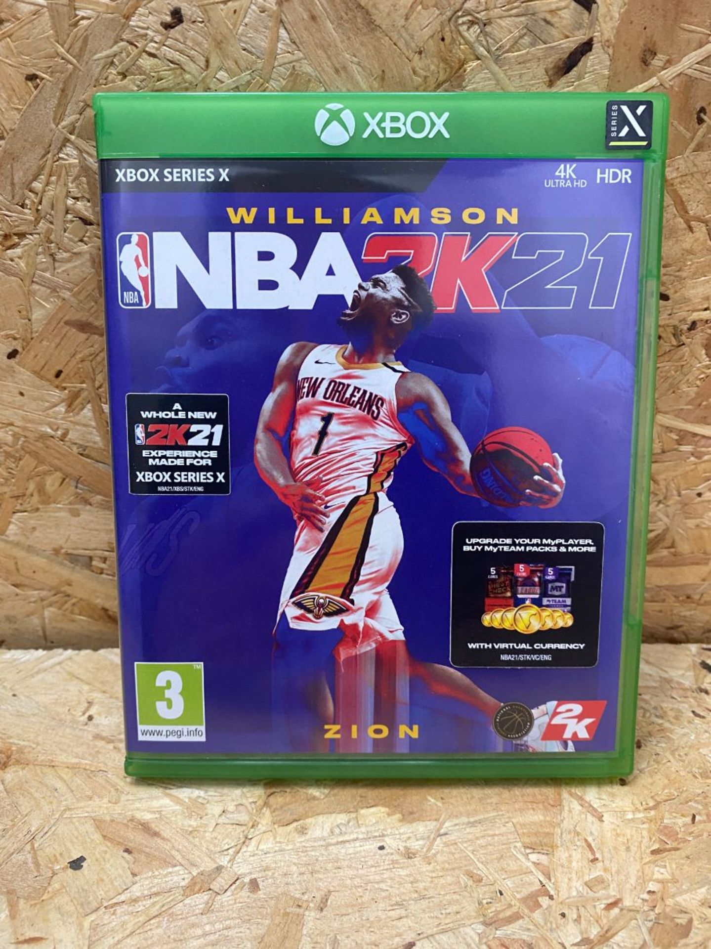 1 X NBA2K21 XBOX SERIES X / RRP £19.99