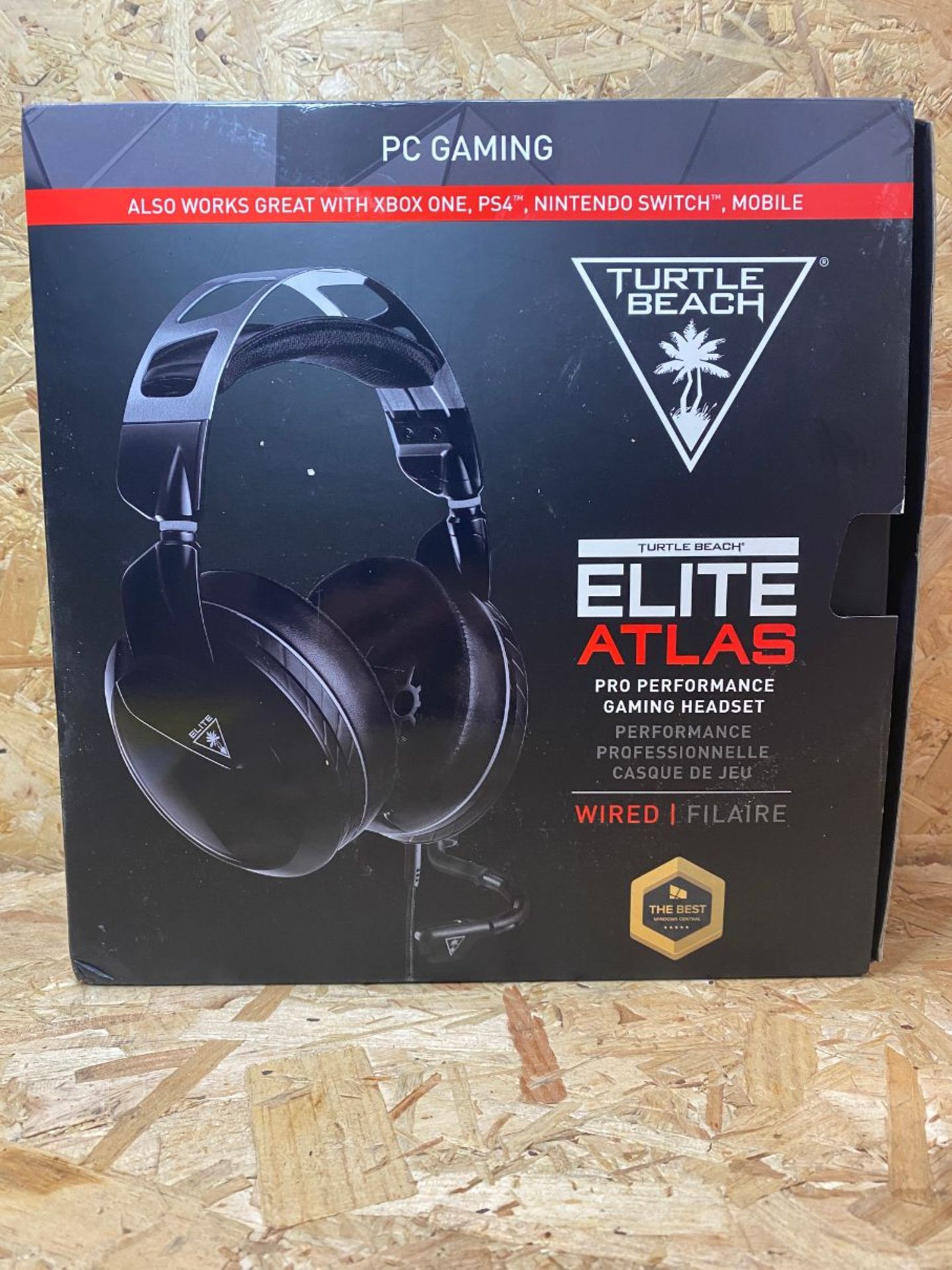 1 X TURTLE BEACH ELITE ATLAS PC GAMING HEADSET / RRP £39.99