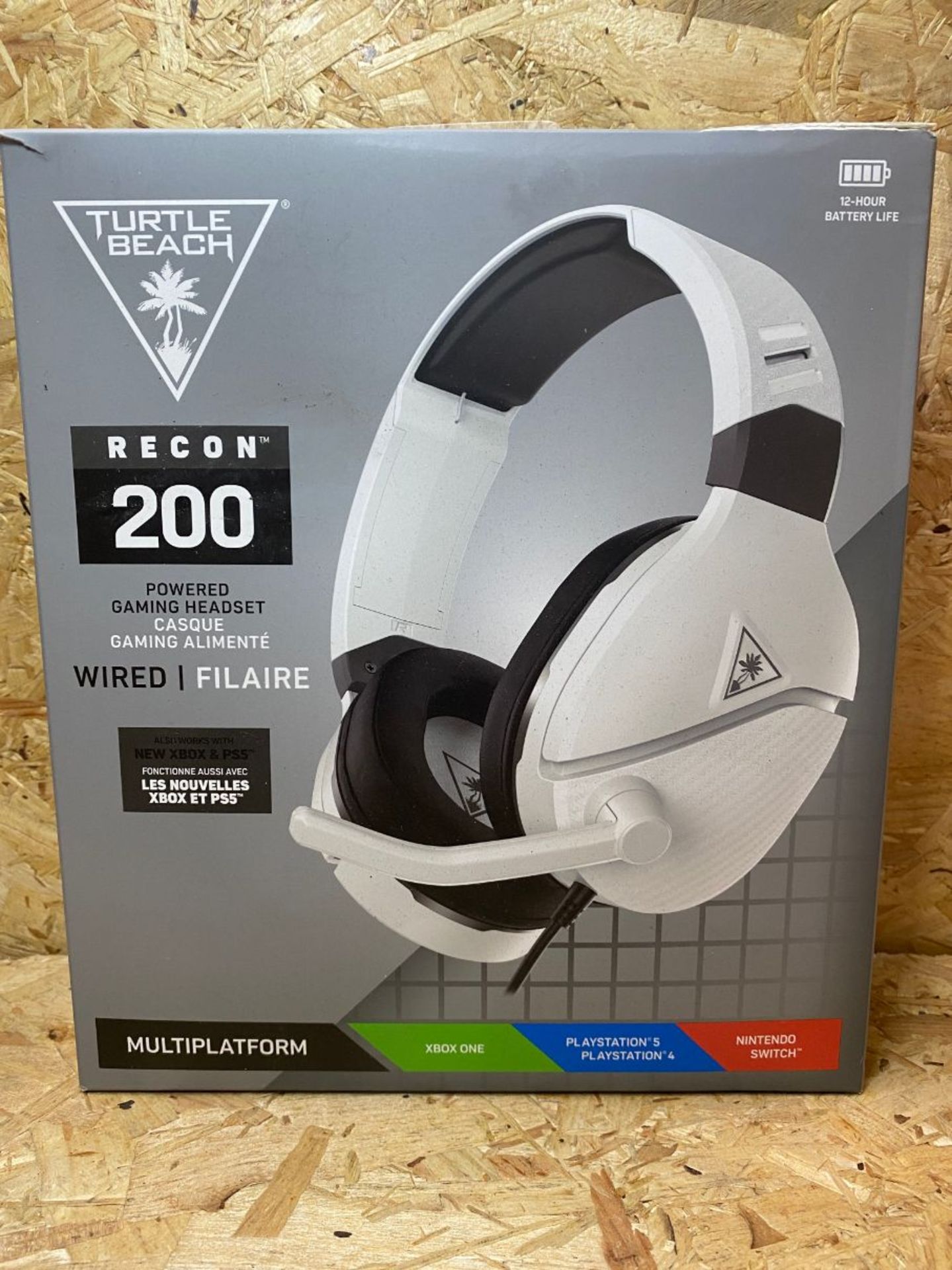 1 X TURTLE BEACH RECON 200 MULTIPLATFORM HEADSET / RRP £29.99