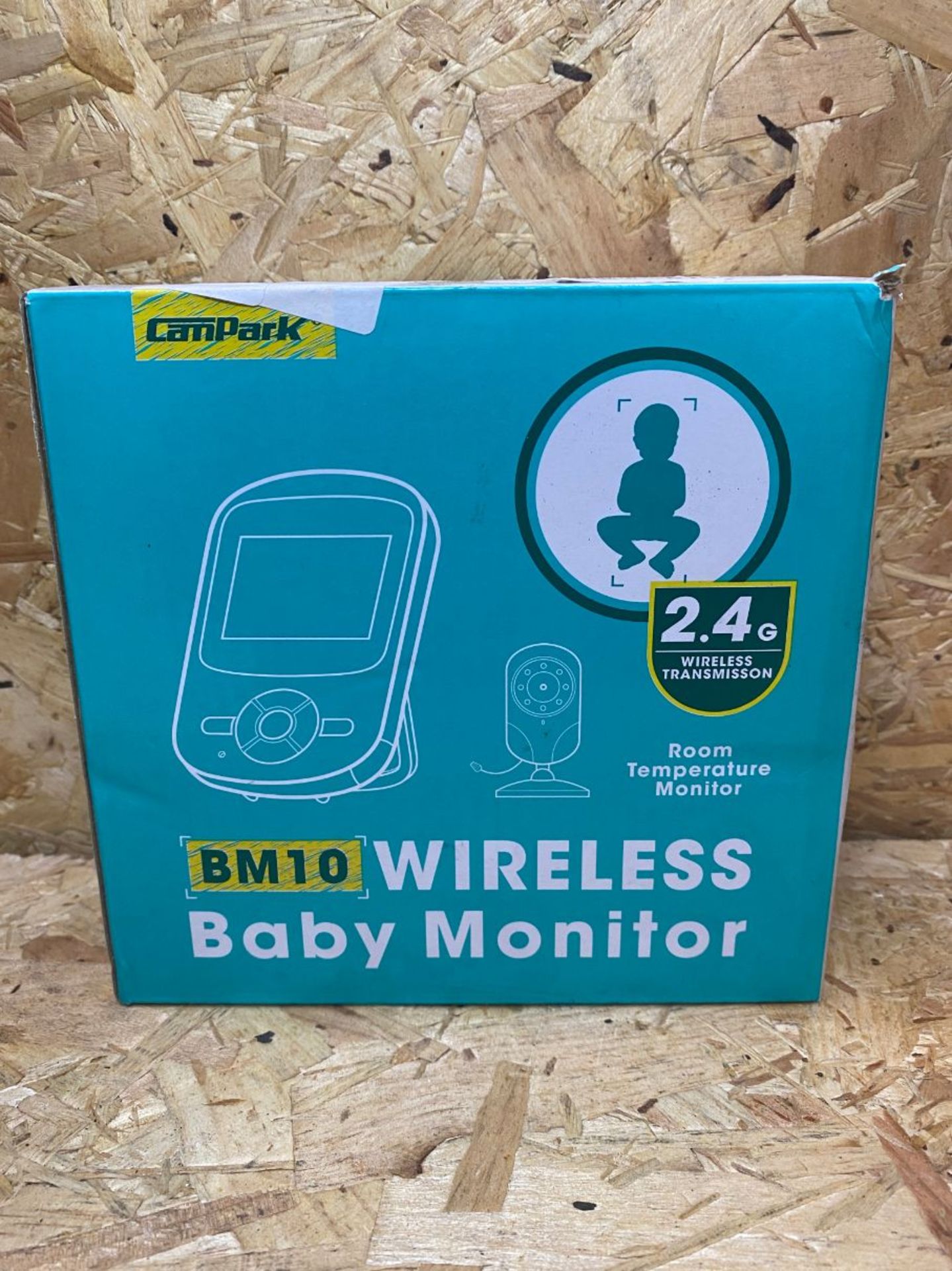 1 X CAMPARK BM10 WIRELESS BABY MONITOR / RRP £59.99