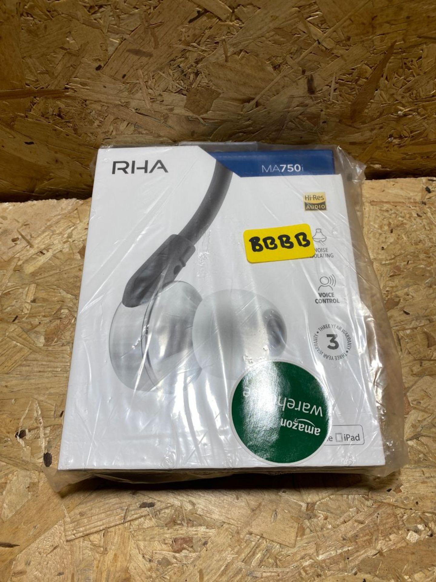 1 X RHA MA750I BLUETOOTH EARPHONES / RRP £239.99