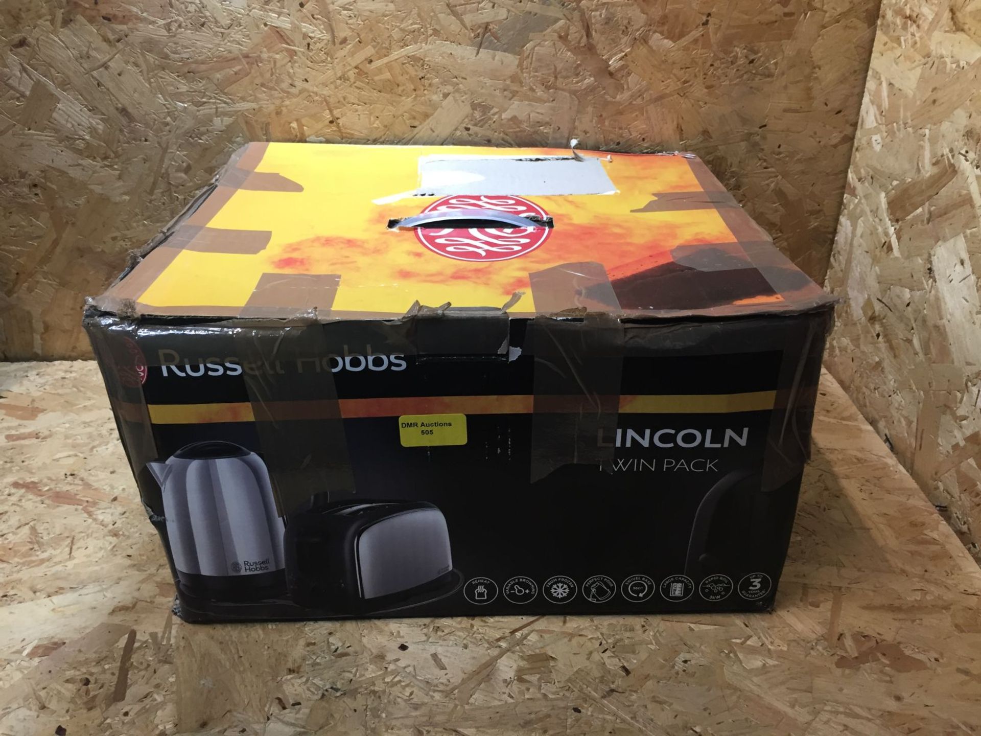 1 X RUSSELL HOBBS LINCOLN TWIN PACK / RRP £55.00