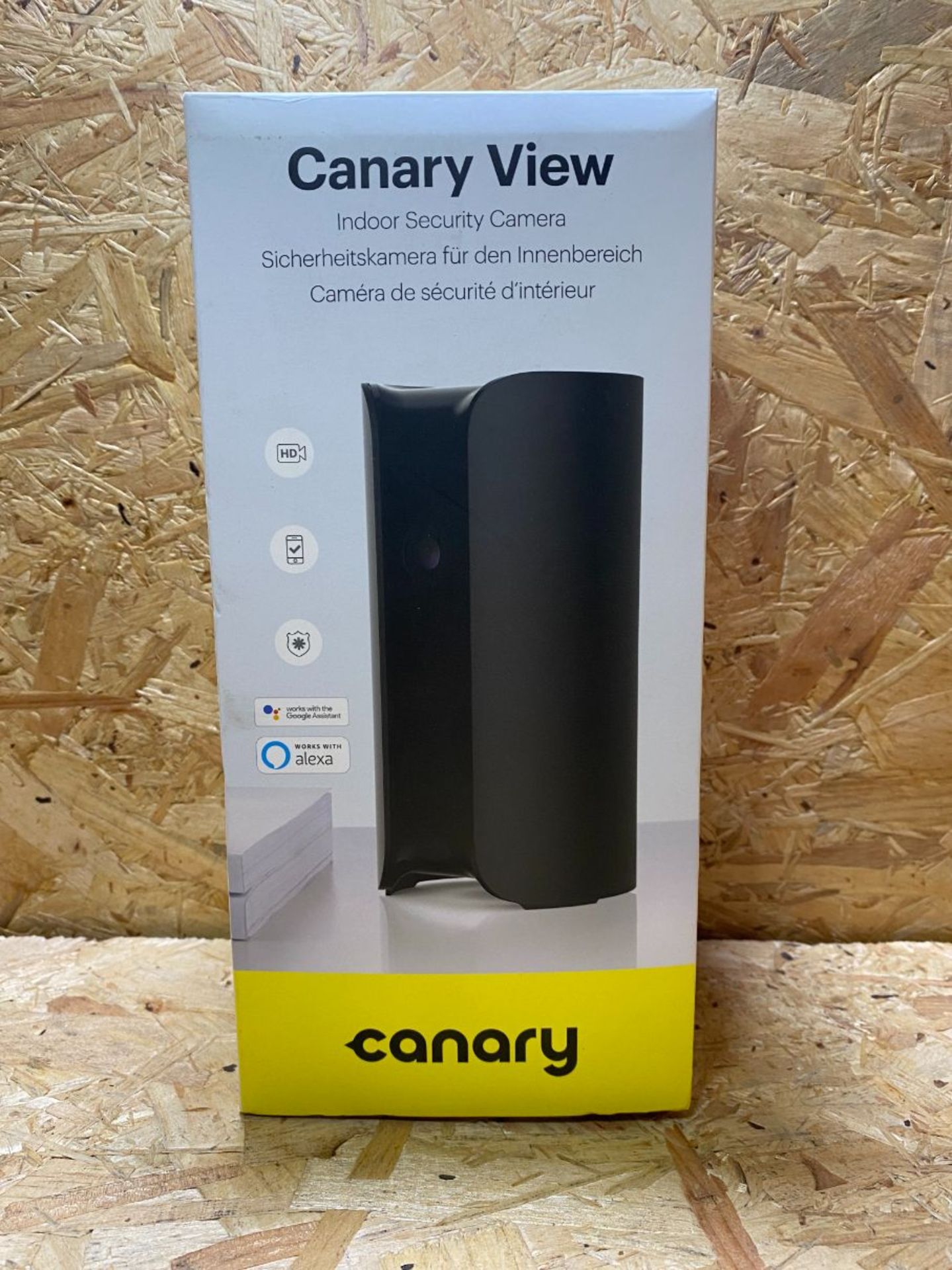 1 X CANARY VIEW INDOOR SECURITY CAMERA / RRP £149.00