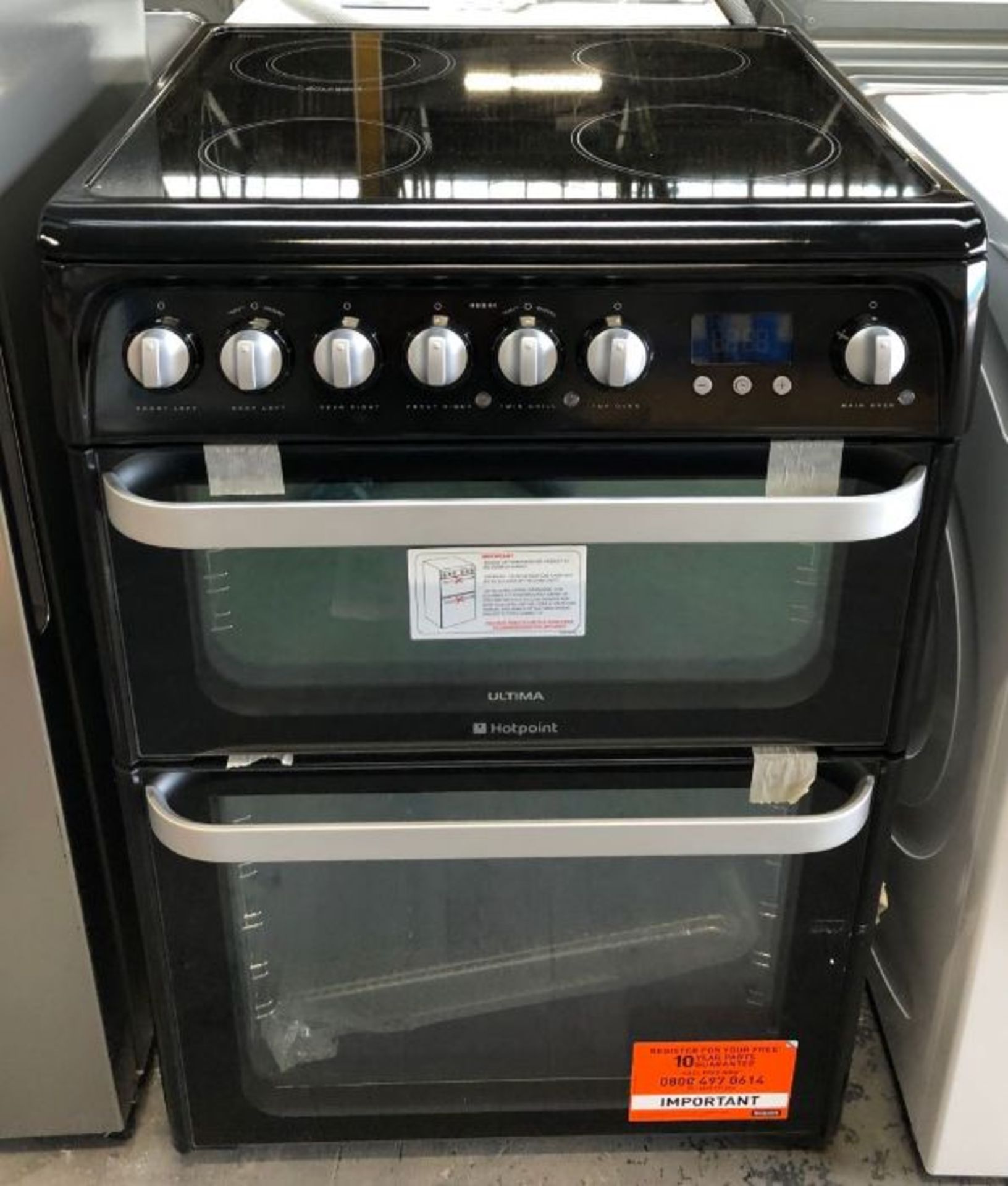 HOTPOINT HUE61KS ELECTRIC COOKER