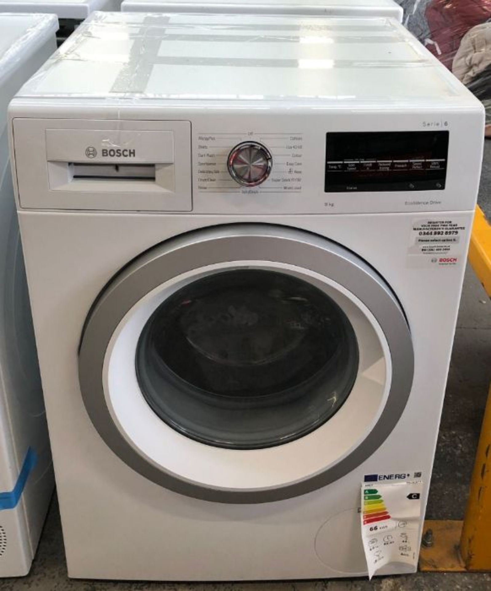 BOSCH SERIE 6 WAU28T64GB FREESTANDING WASHING MACHINE