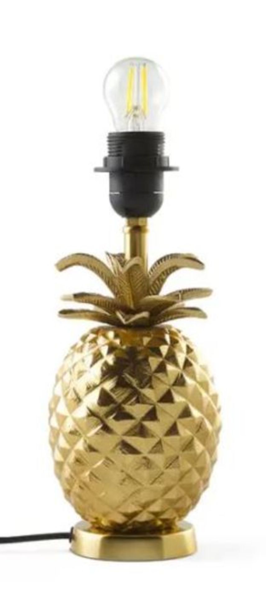 1 X LA REDOUTE ANANAS PINEAPPLE TABLE LAMP BASE / GRADE A / RRP £80.00