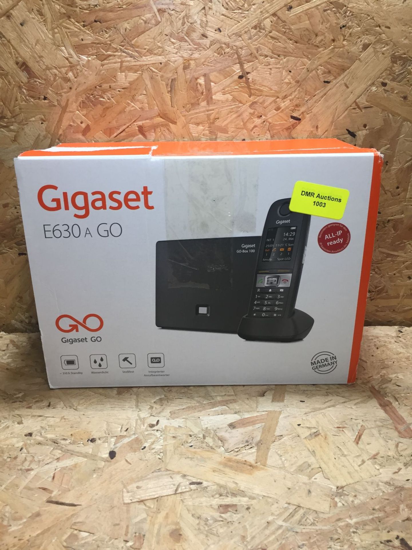 1 X GIGASET E630 A GO / RRP £99.99 - UNTESTED CUSTOMER RETURNS - APPRAISALS AVAILABLE ON REQUEST -