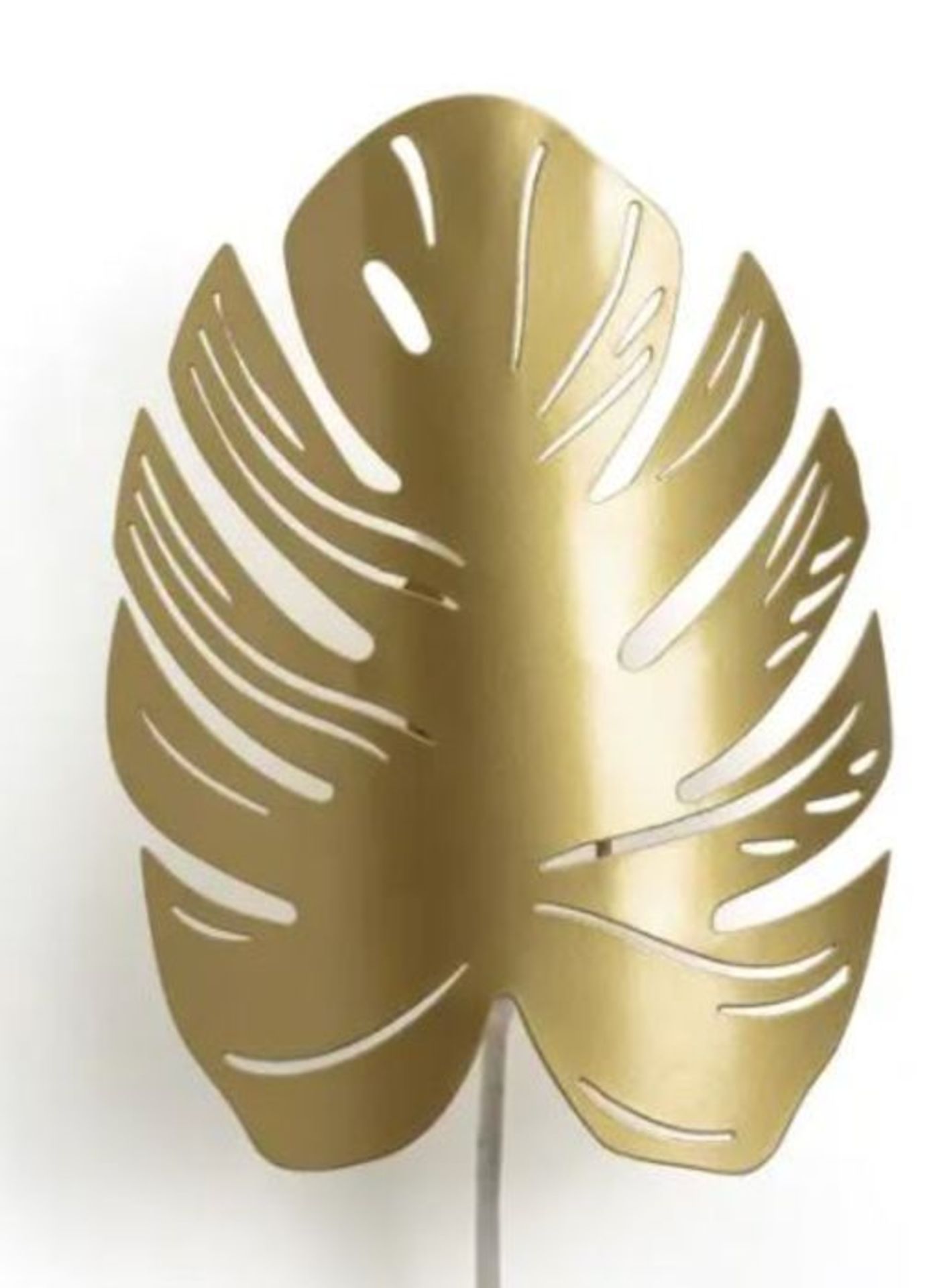 1 X LA REDOUTE MONSTERA LEAF WALL LIGHT SHADE / GRADE A / RRP £36.00