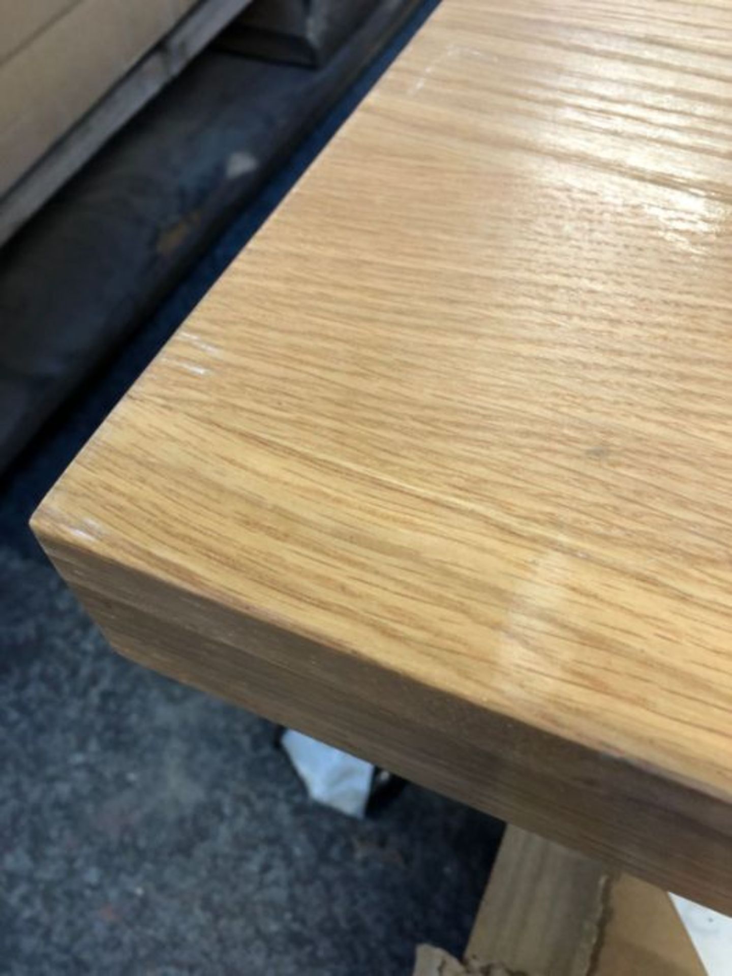 JOHN LEWIS CAIDEN 6-10 SEATER EXTENDING DINING TABLE - Image 3 of 5