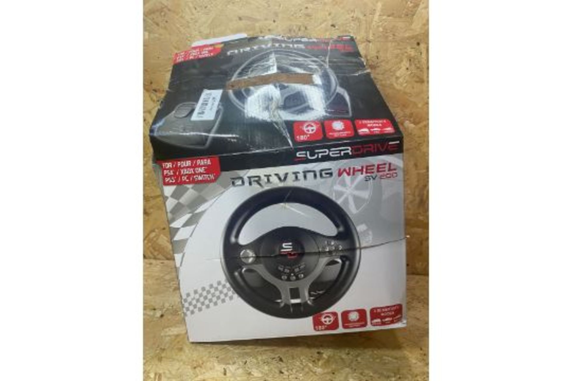 1 X SUPERDRIVE DRIVING WHEEL SV 200 / RRP £49.99