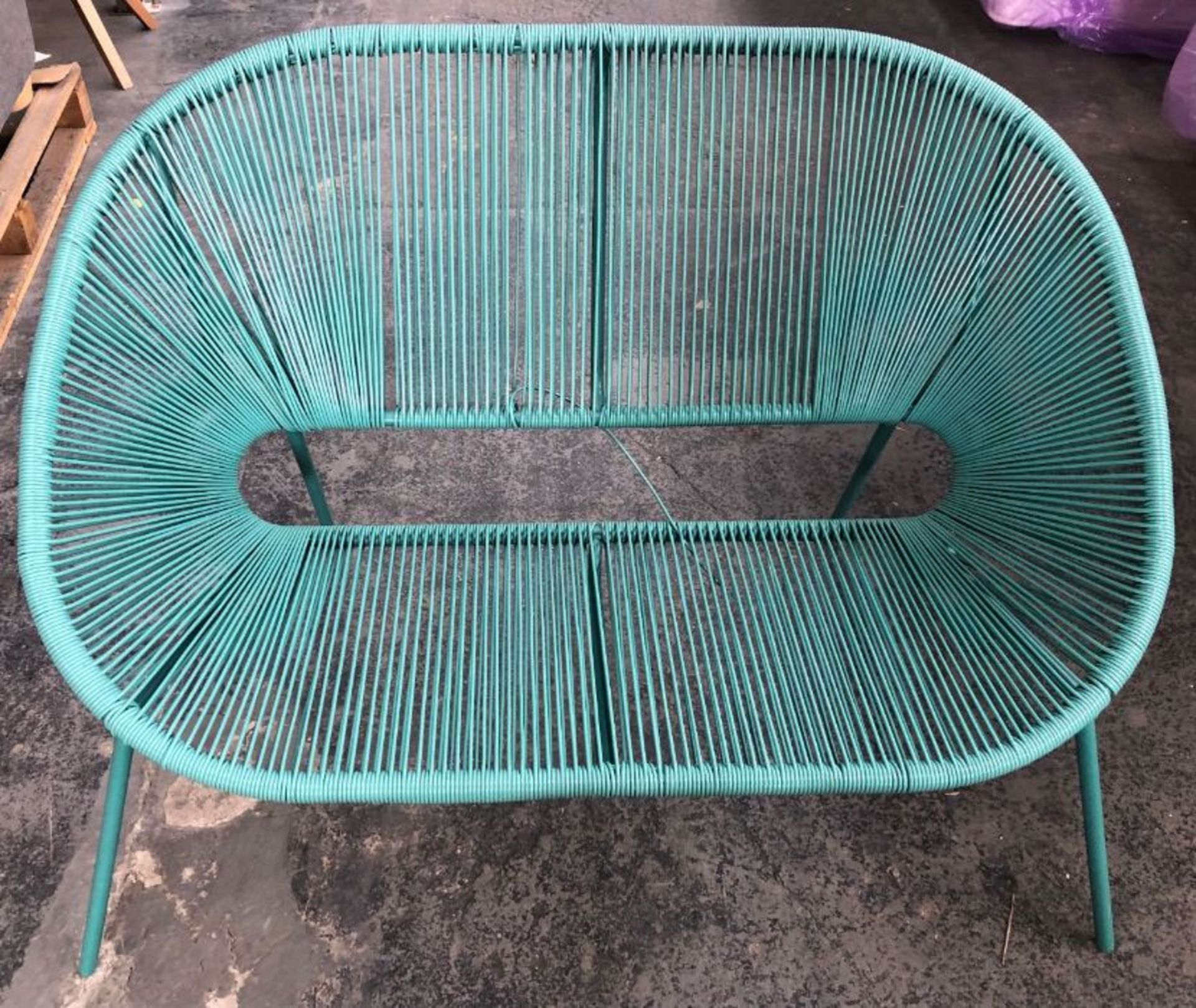 JOHN LEWIS SALSA 2-SEATER GARDEN CHAIR