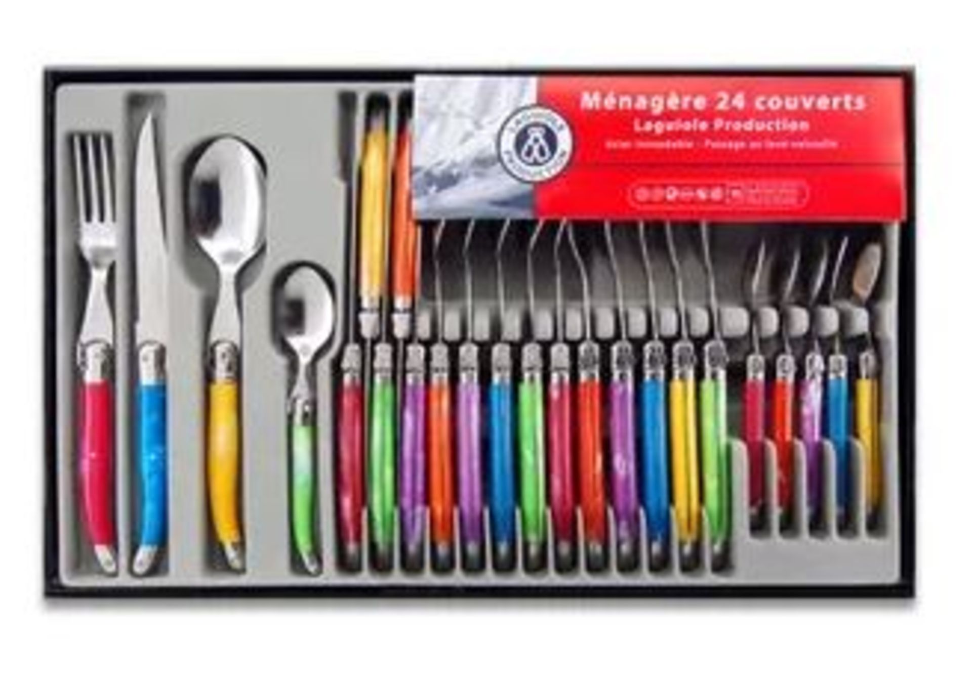 1 X TRADITIONAL 24 PIECE CUTLREY SET / GRADE A / RRP £36.00