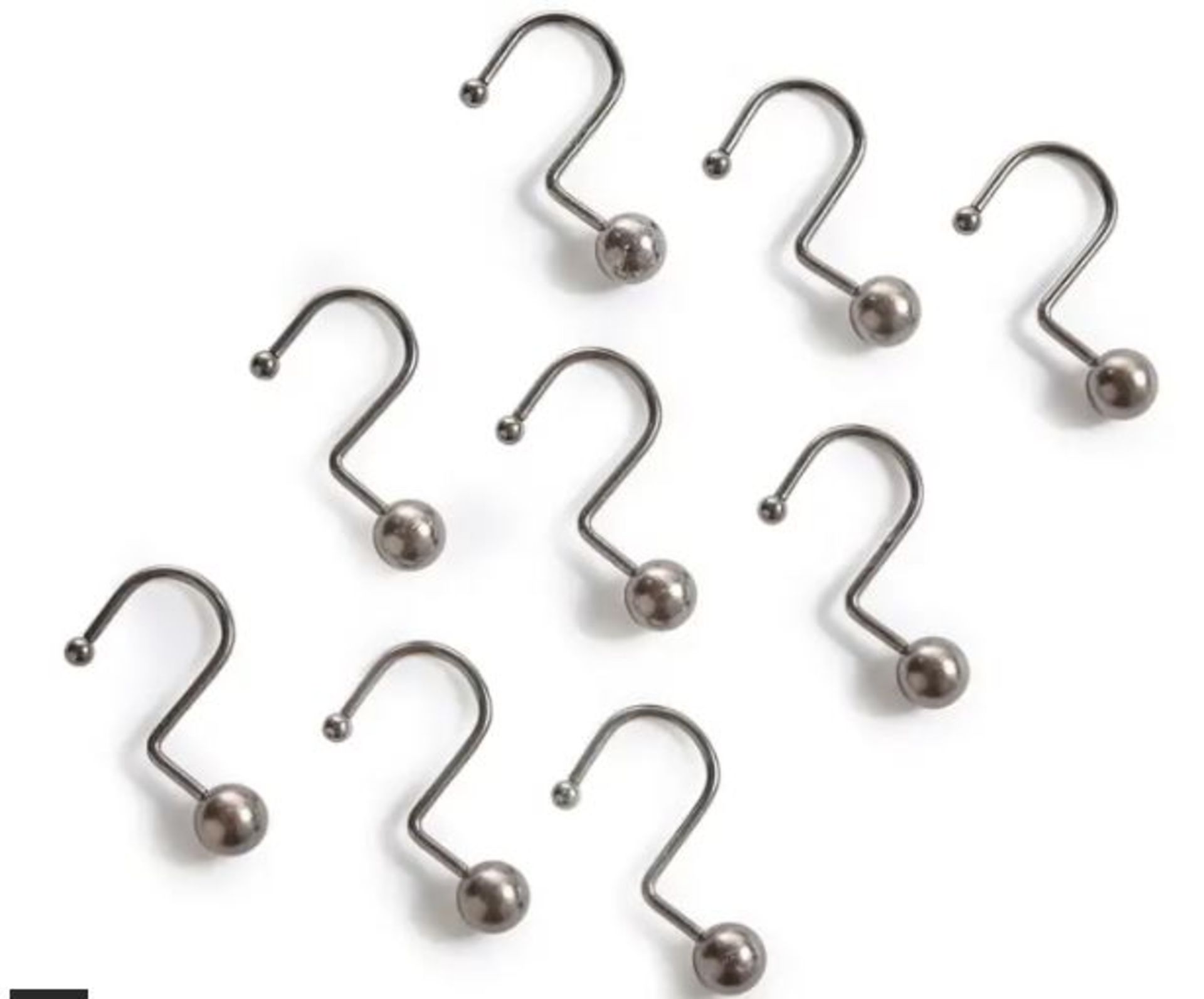 1 X SET OF 20 COPALME CURTAIN HOOKS FOR LITTLE EYELETS / GRADE A / RRP £30.00