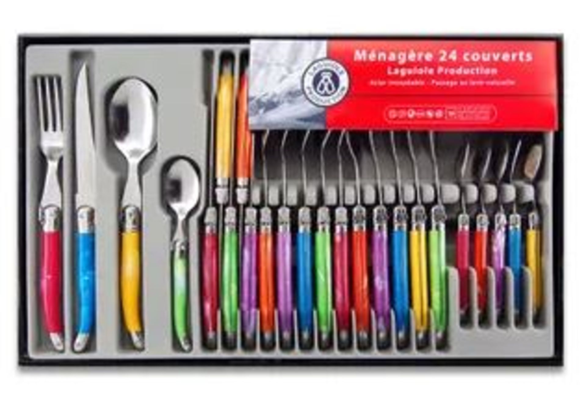 1 X TRADITIONAL 24 PIECE CUTLREY SET / GRADE A / RRP £36.00