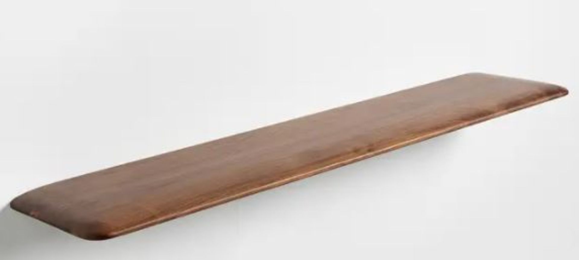 1 X JACOBSON SOLID WALNUT WALL SHELF / GRADE A / RRP £140.00