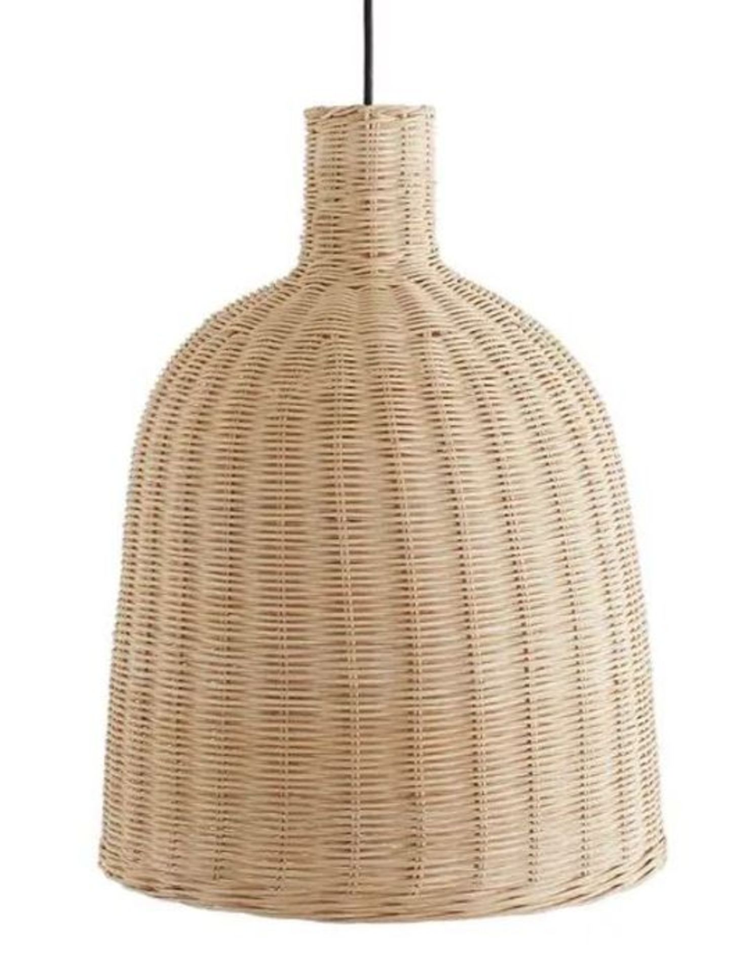 LA REDOUTE ISAO RATTAN PENDENT LIGHT