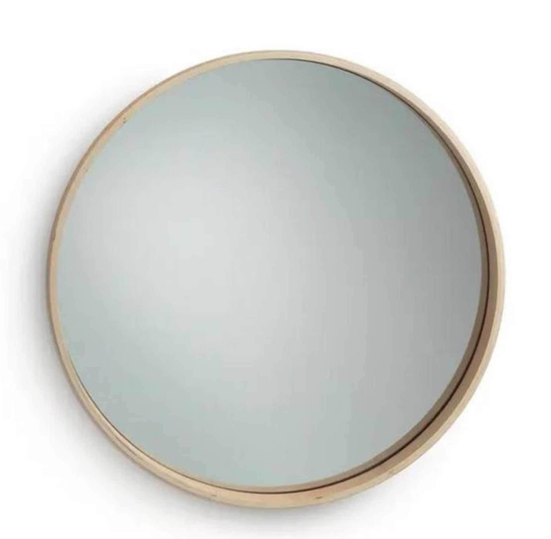 LA REDOUTE ALARIA ROUND OAK MIRROR