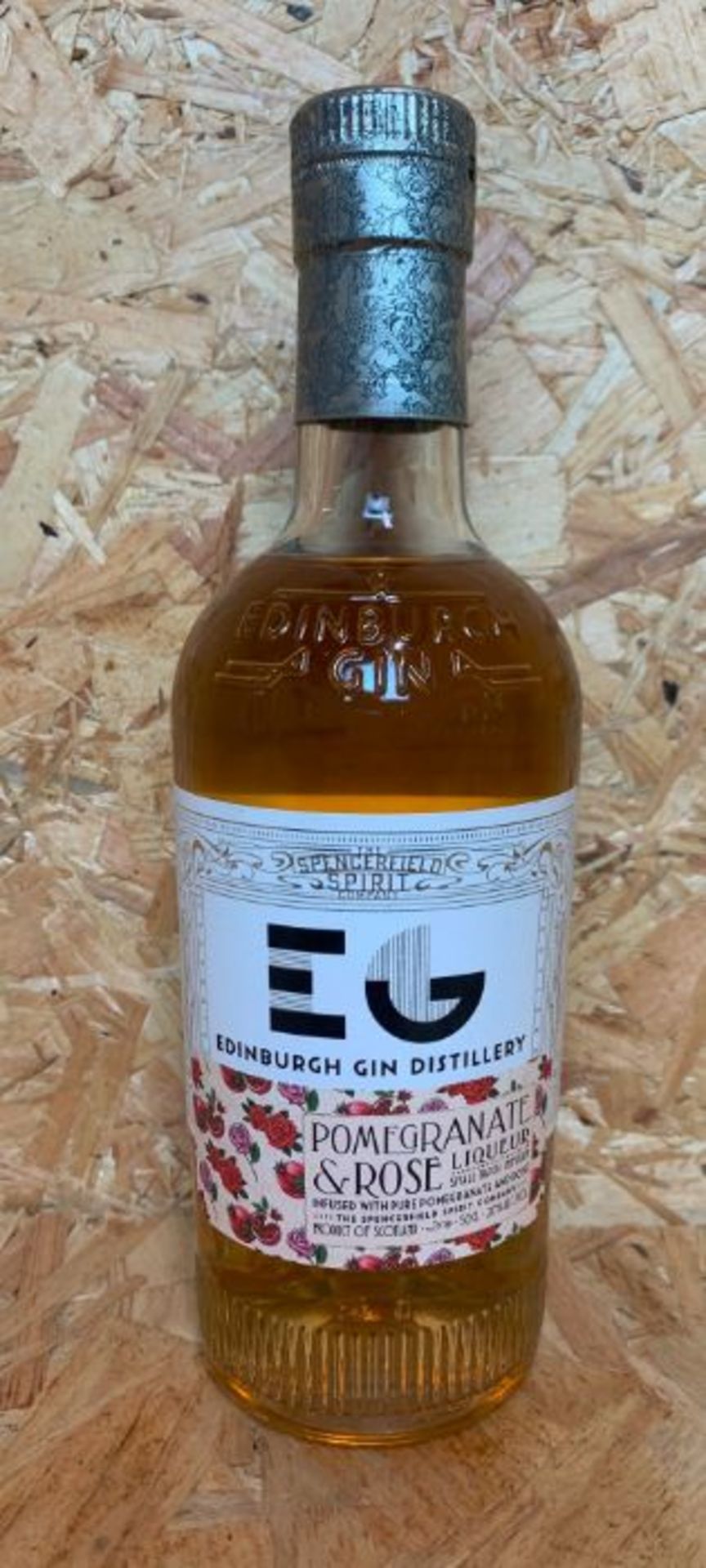 EDINBURGH GIN DISTILLERY POMEGRANATE & ROSE LIQUEUR - 50CL - RRP £16.50