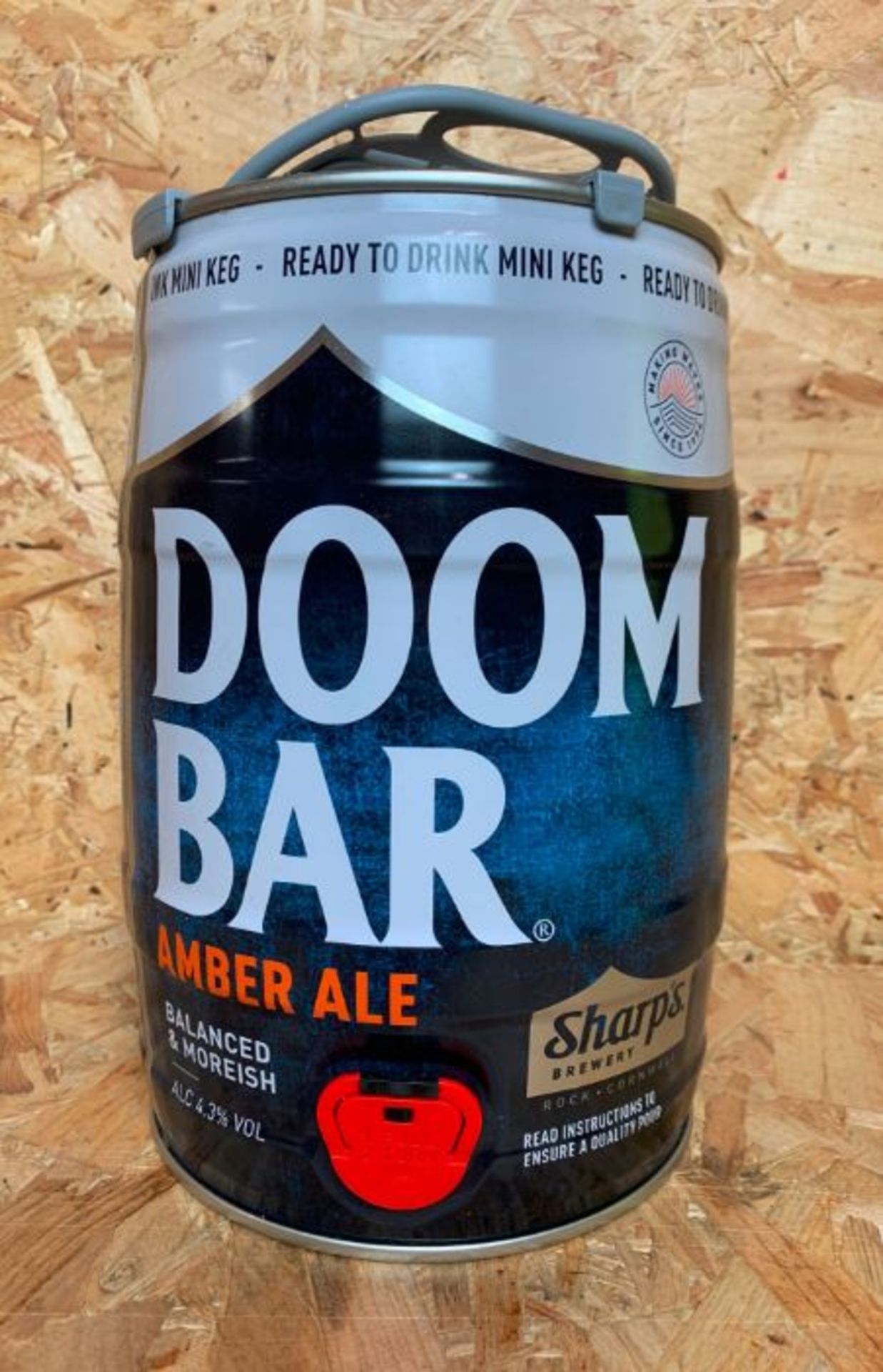 SHARPS DOOMBAR MINI KEG - 5L - RRP £18.99