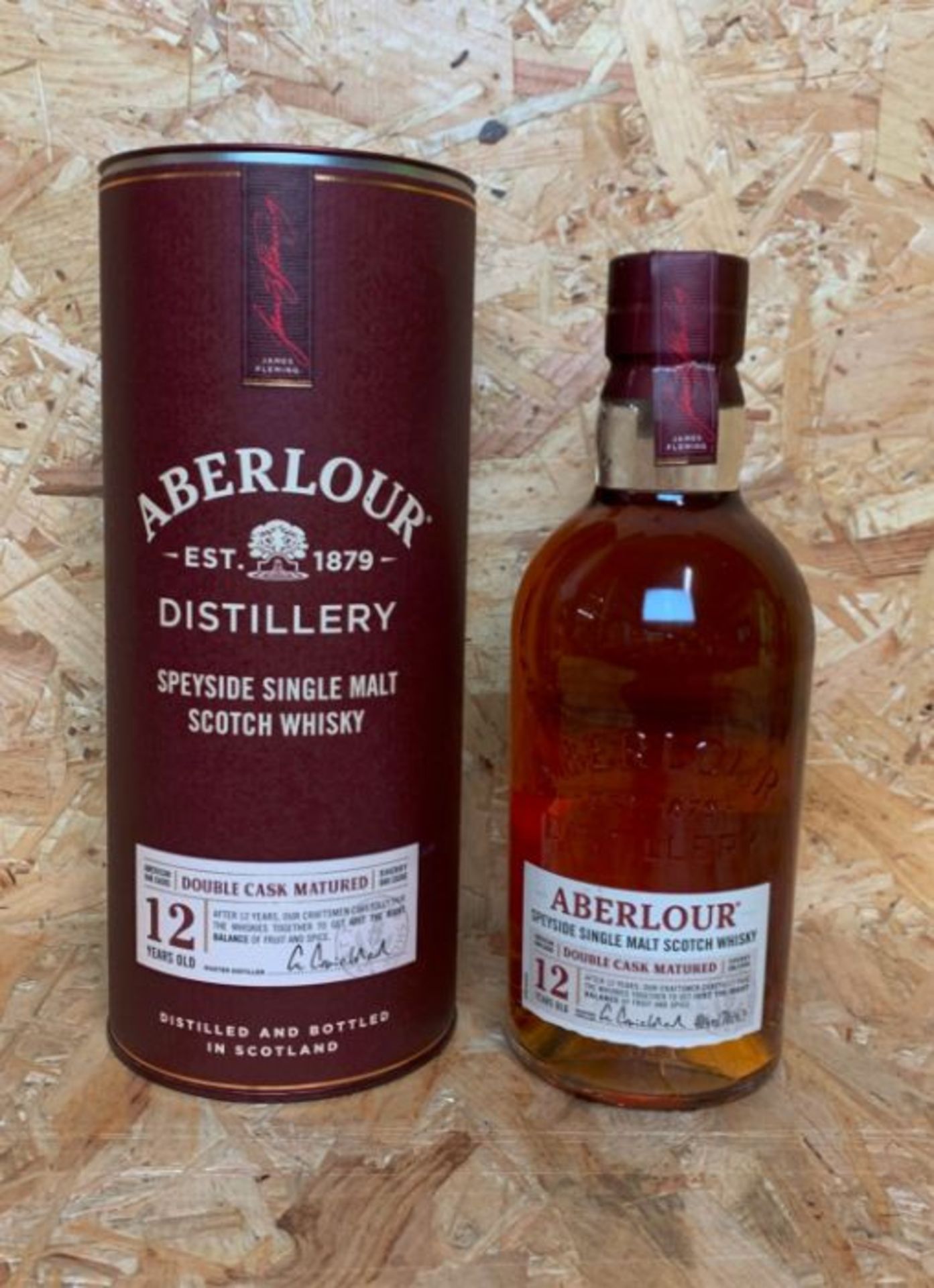 ABERLOUR SPEYSIDE SINGLE MALT SCOTH WHISKY - 12 YEARS OLD - 70CL - RRP £39