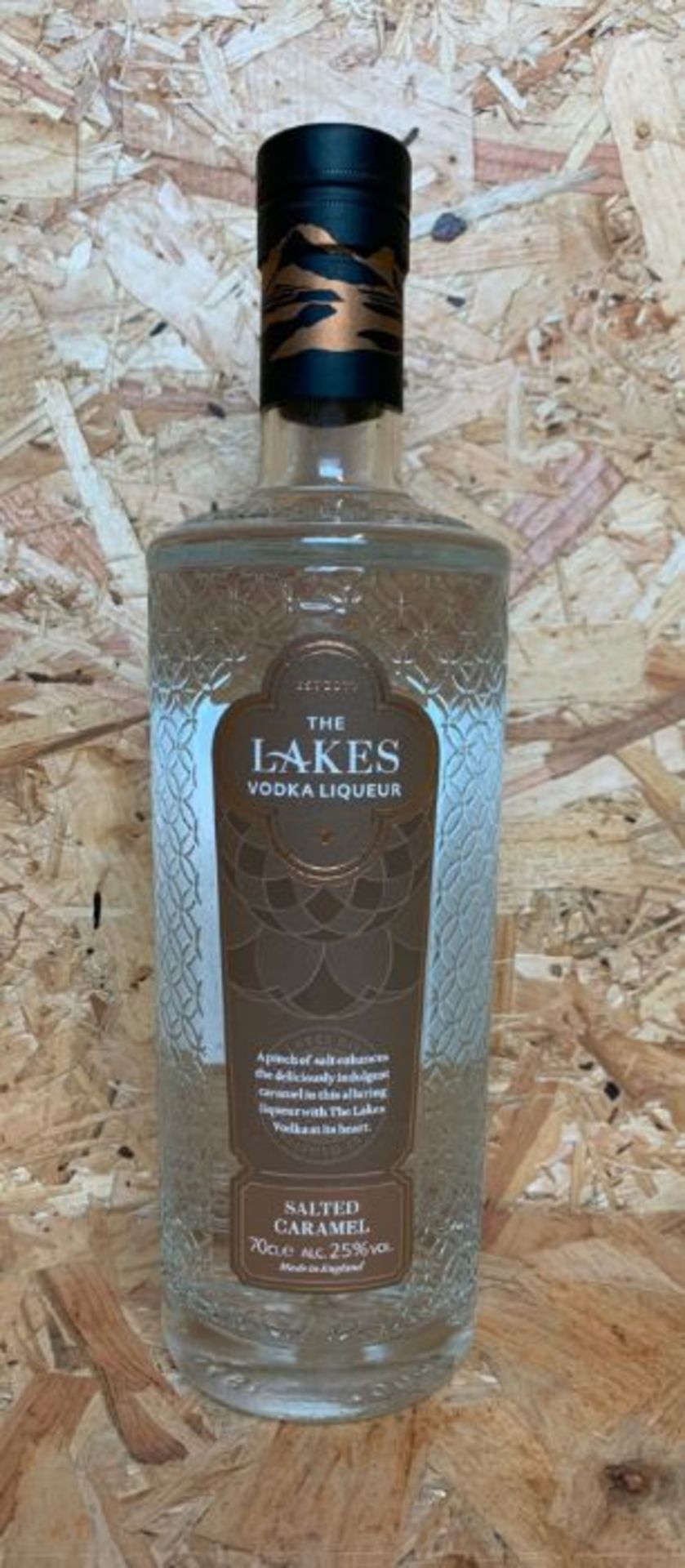 THE LAKES SALTED CARAMEL VODKA LIQUEUR - 70CL - RRP £28