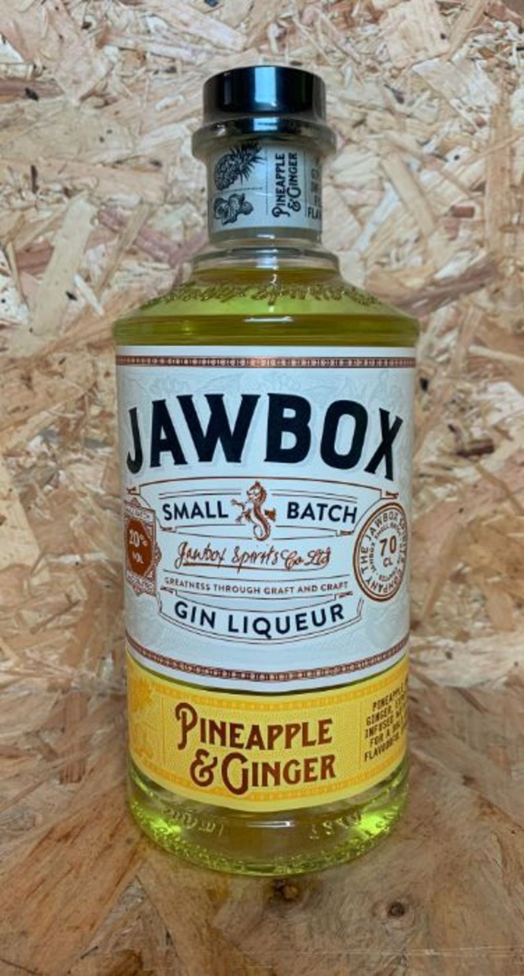 JAWBOX PINEAPPLE & GINGER GIN LIQUEUR - 70CL - RRP £22.38