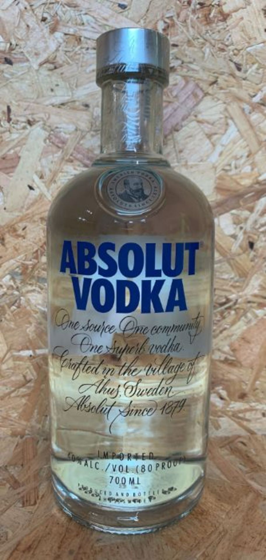 ABSOLUT VODKA - 700ML - RRP £25.50