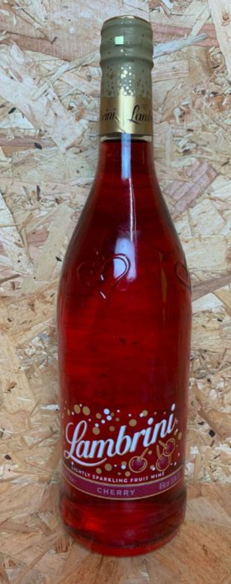 LAMBRINI CHERRY SPARKLING FRUIT WINE - 75CL - RRP £17