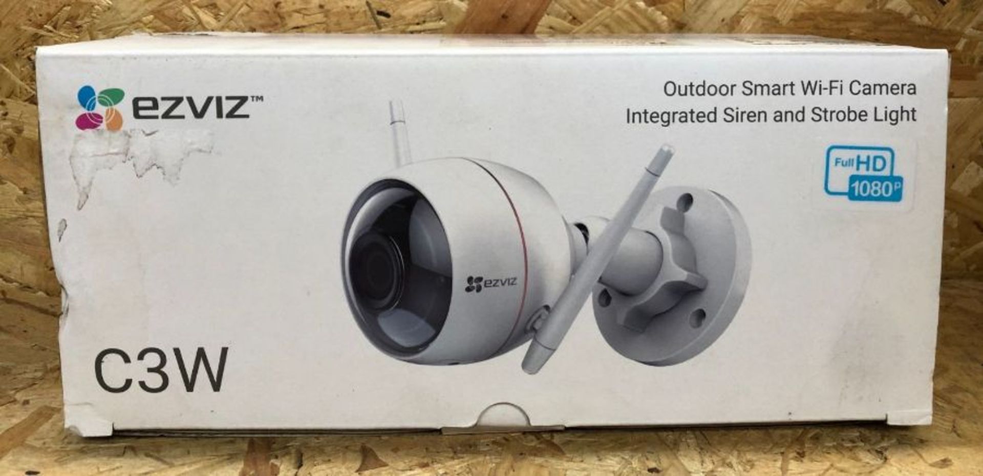 1 X EZVIZ FULL HD WI-FI WIRED OUTDOOR SMART IP CAMERA / RRP £69.00 / UNTESTED CUSTOMER RETURN