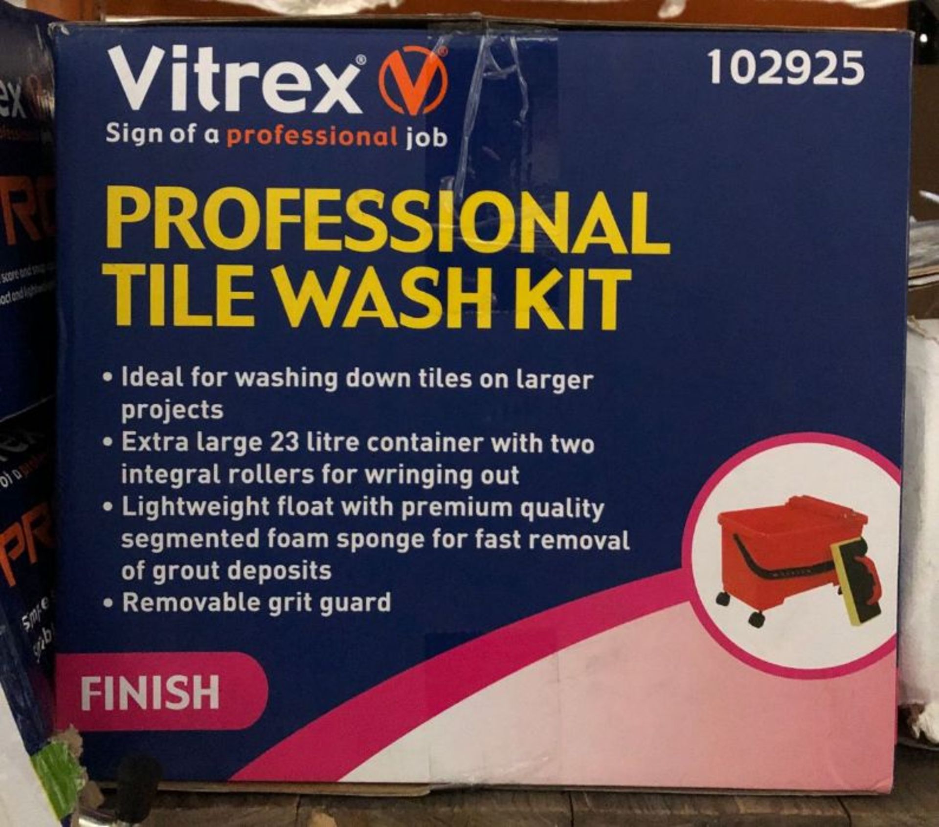 1 X VITREX 3 PIECE WASHBOY KIT / RRP £39.99 / CUSTOMER RETURN