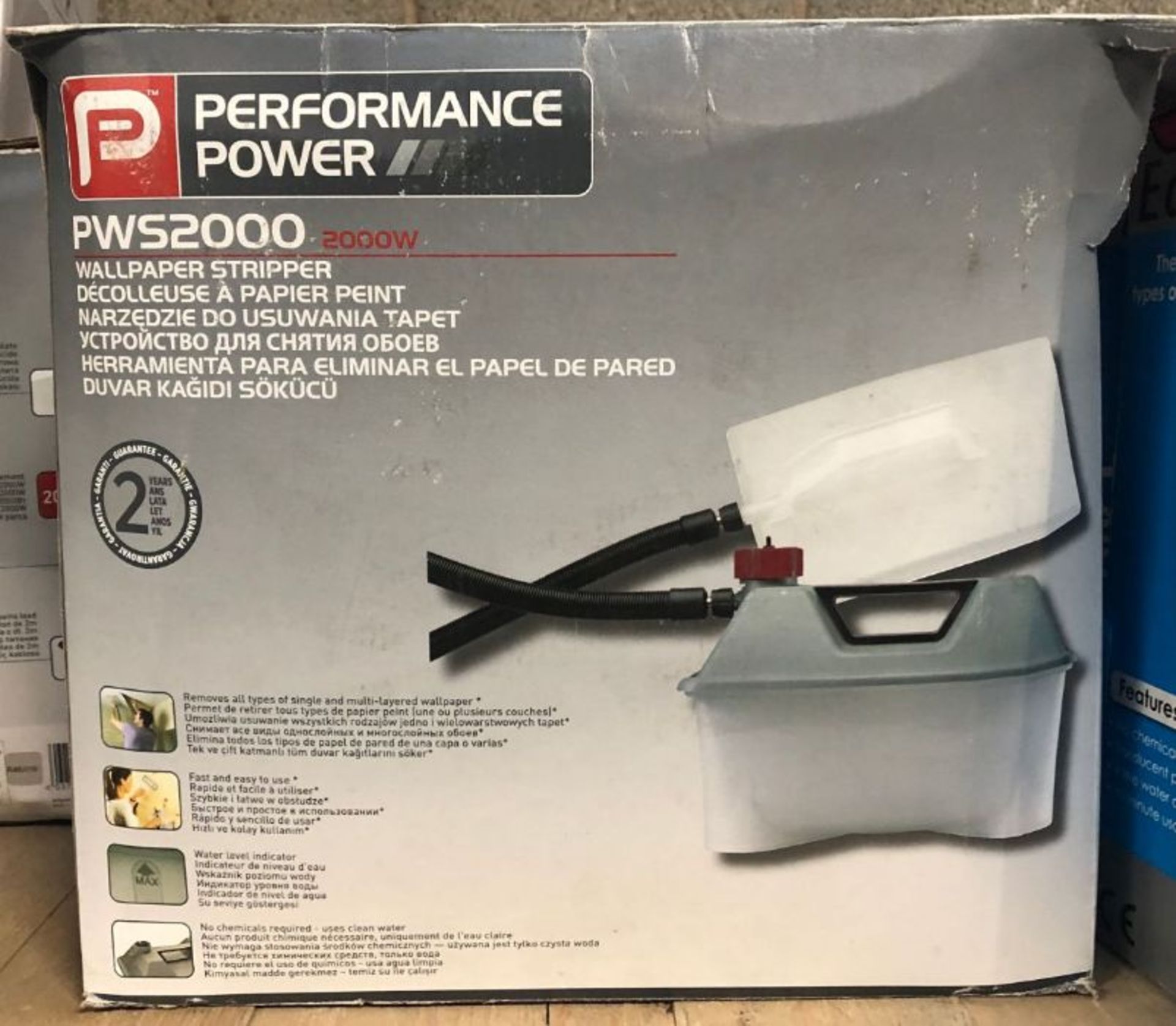 3 X PERFORMANCE POWER 2000W 5L WALLPAPER STRIPPERS PWS2000C/ COMBINED RRP £90.00 / UNTESTED CUSTOMER