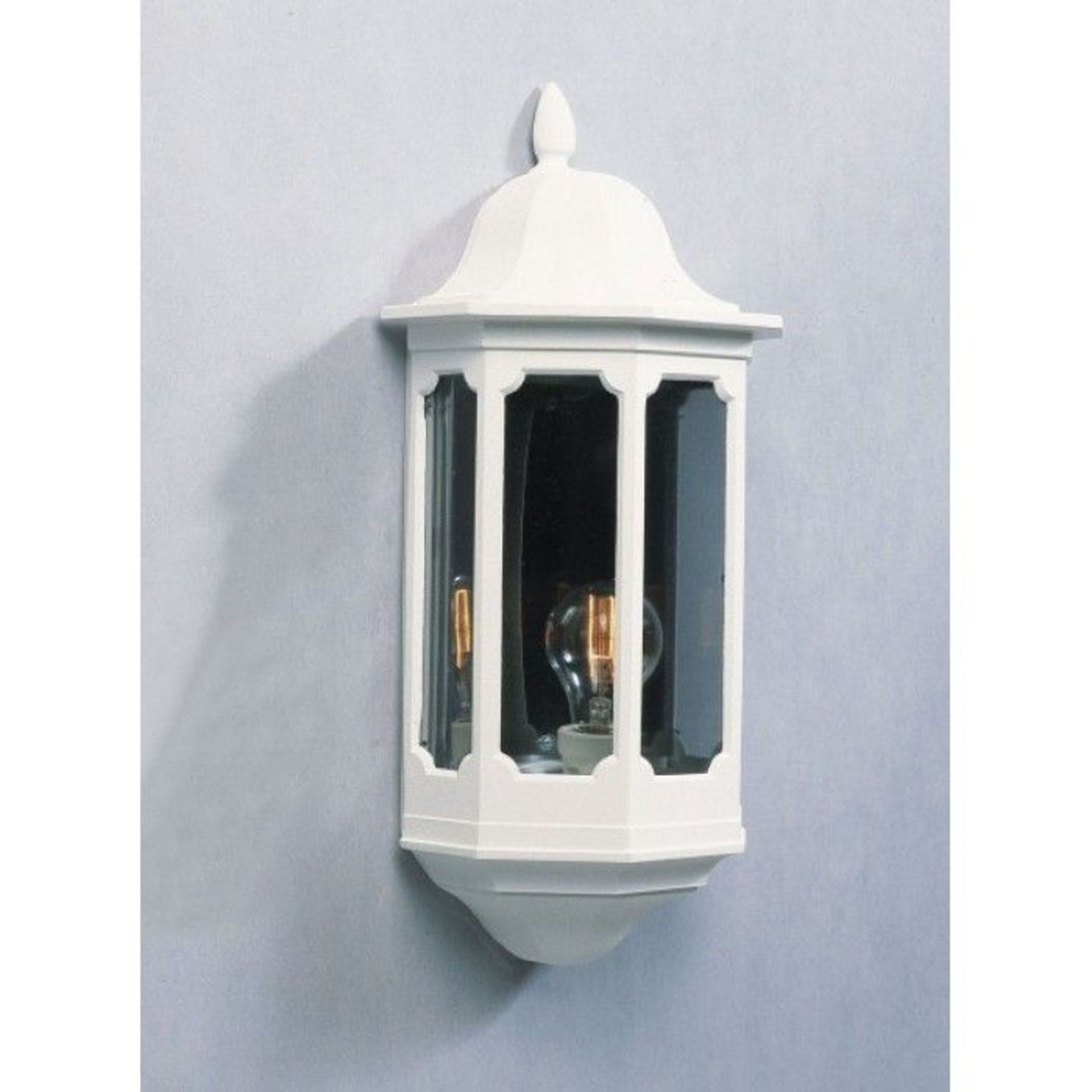 1 X 1 LIGHT OUTDOOR FLUSH MOUNT PALLAS / RRP £124.20 / GRADE A