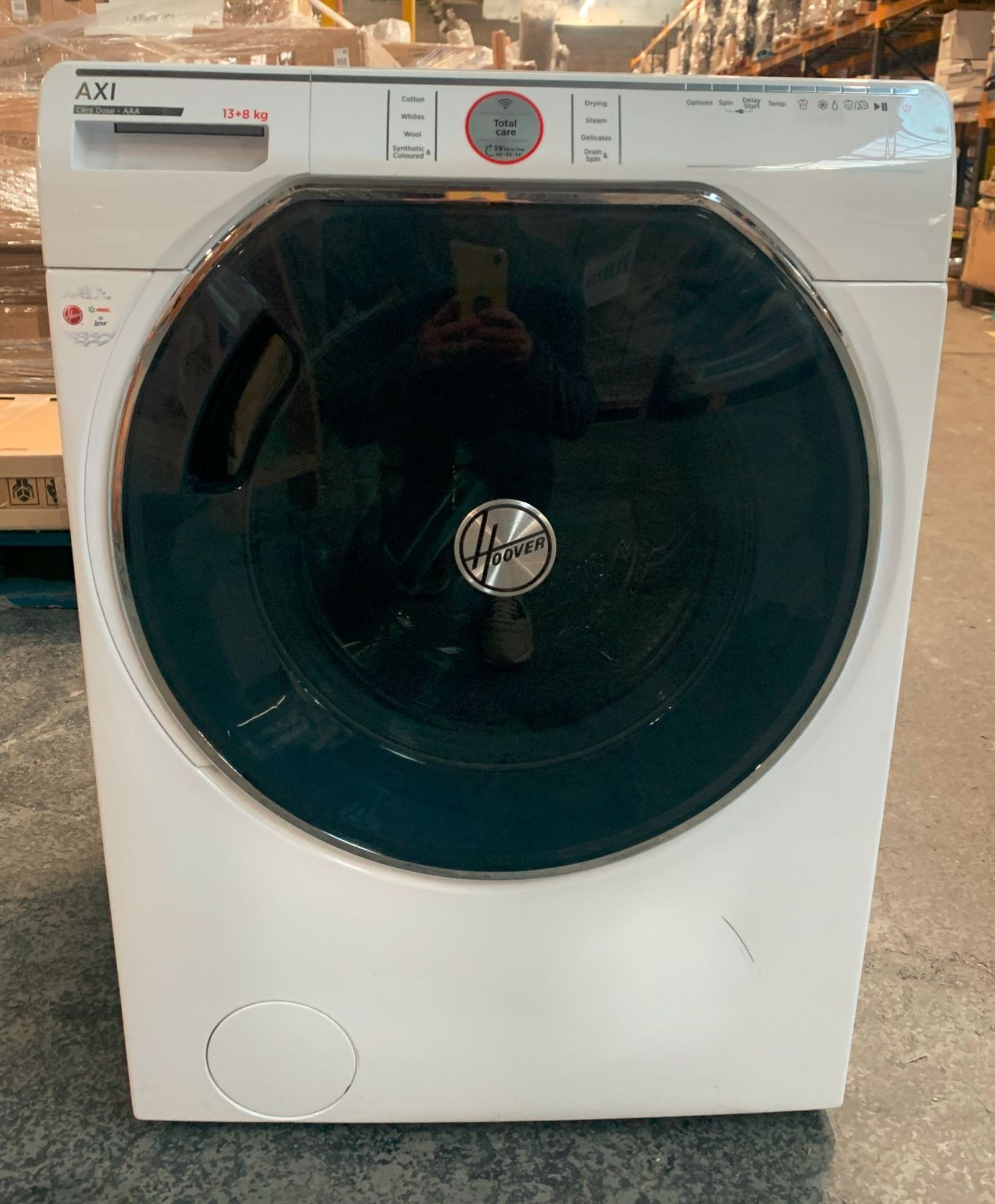 HOOVER AWDPD4138LH1-80 13KG + 8KG WASHER DRYER