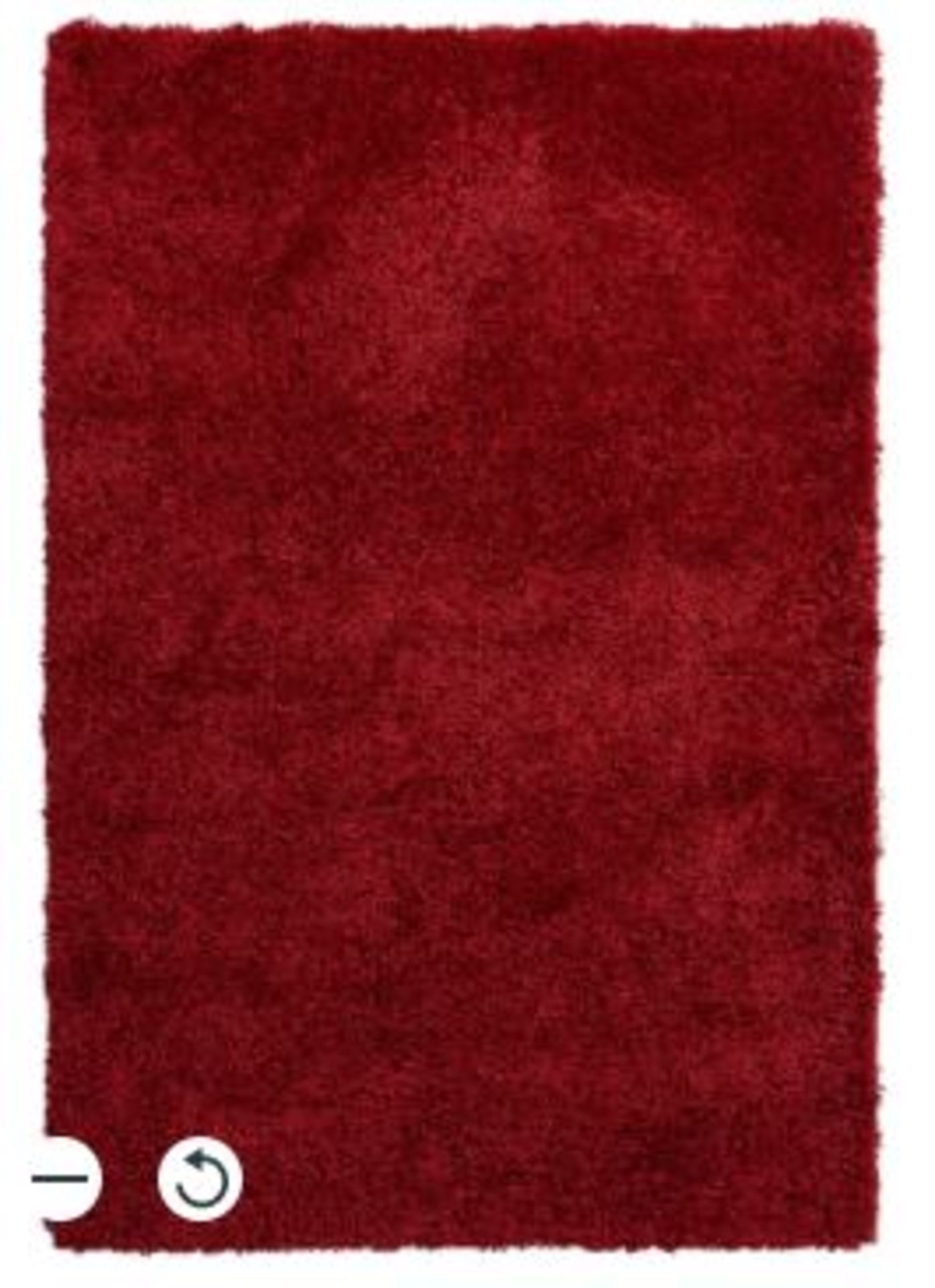 1 X COLOURS NOELIA RED RUG (L)1.7M (W)1.2M / RRP £32.00 / UNTESTED CUSTOMER RETURNS