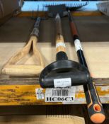 1 X LOT TO CONTAIN 3 ASSORTED GARDEN TOOLS / UNTESTED CUSTOMER RETURNS