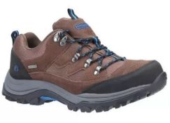 1 X COTSWOLD OXERTON LOW WALKING SHOES - BROWN / SIZE 11 / RRP £55.00 / BRAND NEW / GRADE A