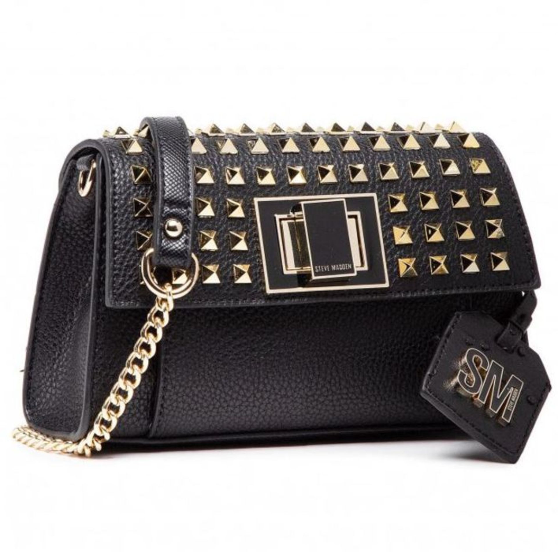 1 X STEVE MADDEN BSTYLE CROSSBODY BAG - BLACK / RRP £85.00 / GRADE A