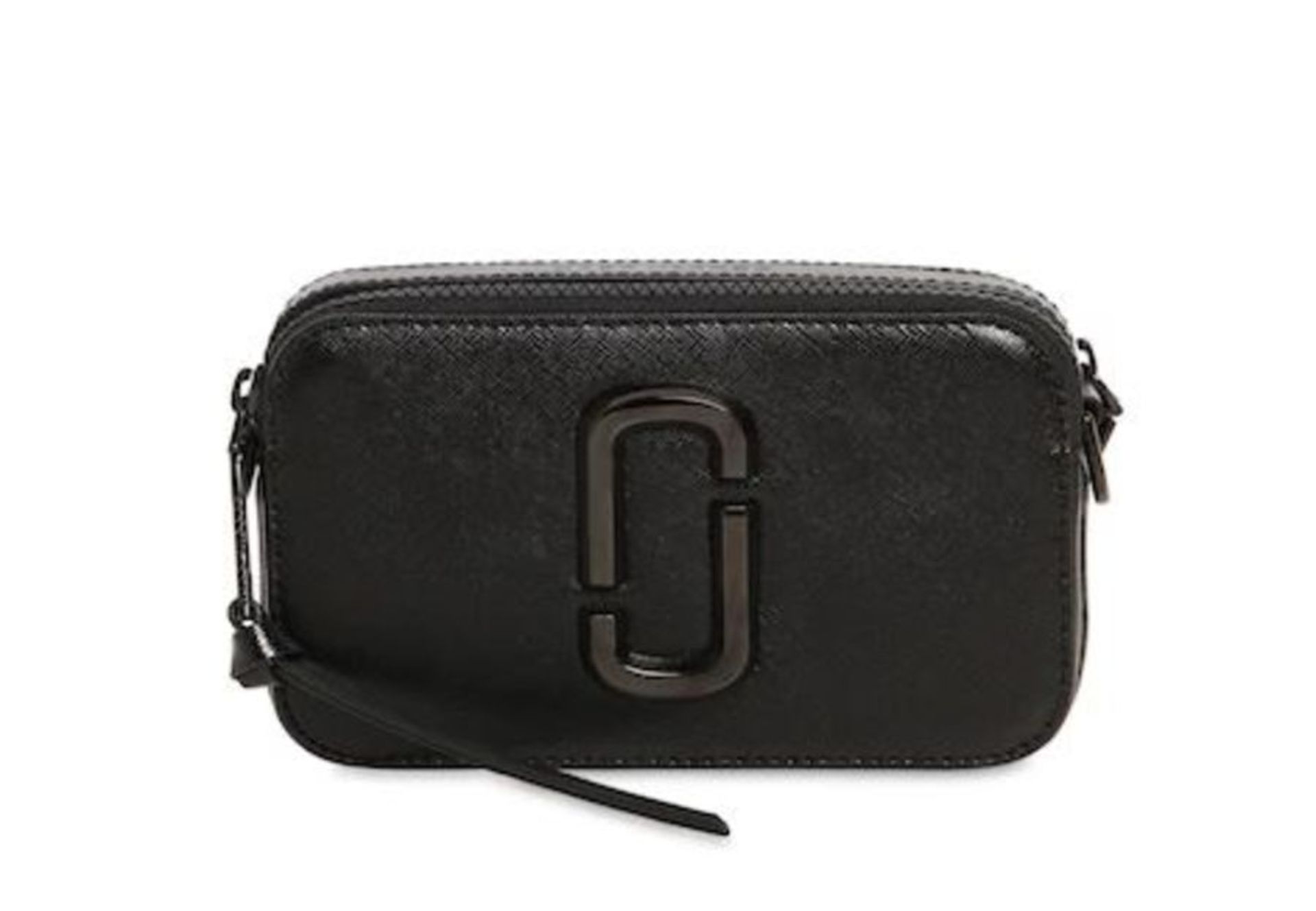 1 X MARC JACOBS SNAPSHOT TONAL CROSS-BODY BAG - BLACK/ RRP £335.00 / GRADE A, MINIMAL WEAR