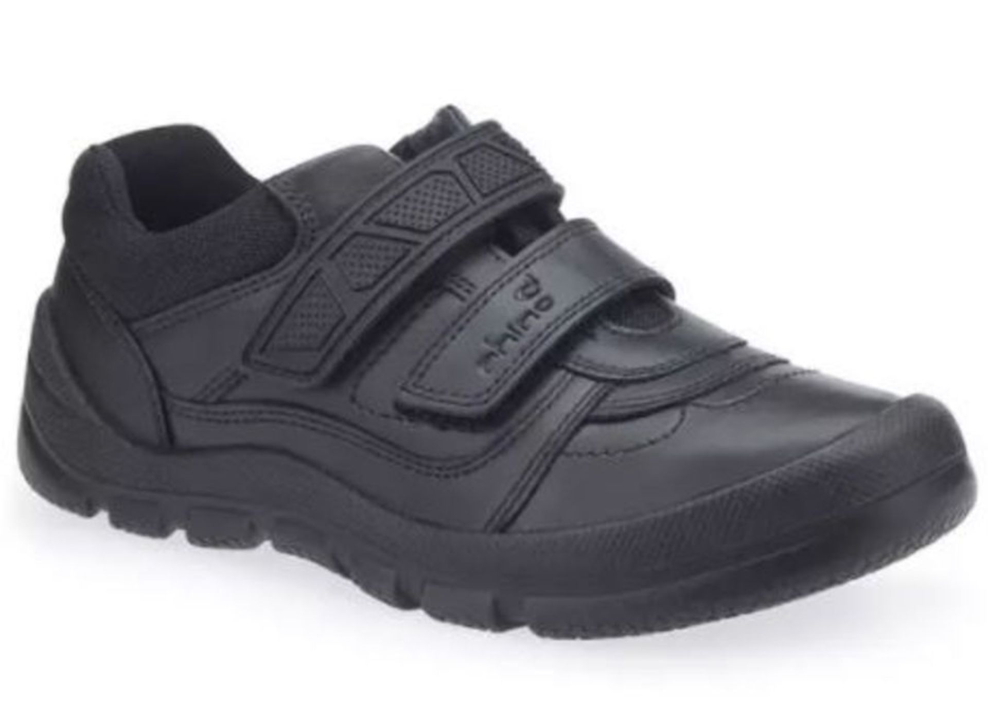 1 X START-RITE BOYS RHINO WARRIOR SCHOOL SHOES - BLACK / SIZE 5 OLDER / RRP £58.00 / BRAND NEW /