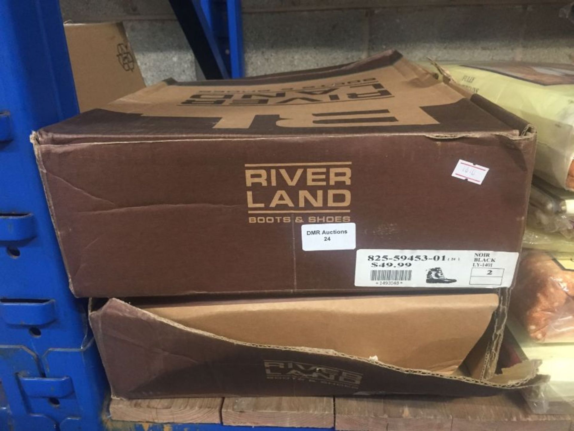 1 LOT TO CONTAIN 2 X BOXES OF RIVERLAND BOOTS IN VARIOUS SIZES