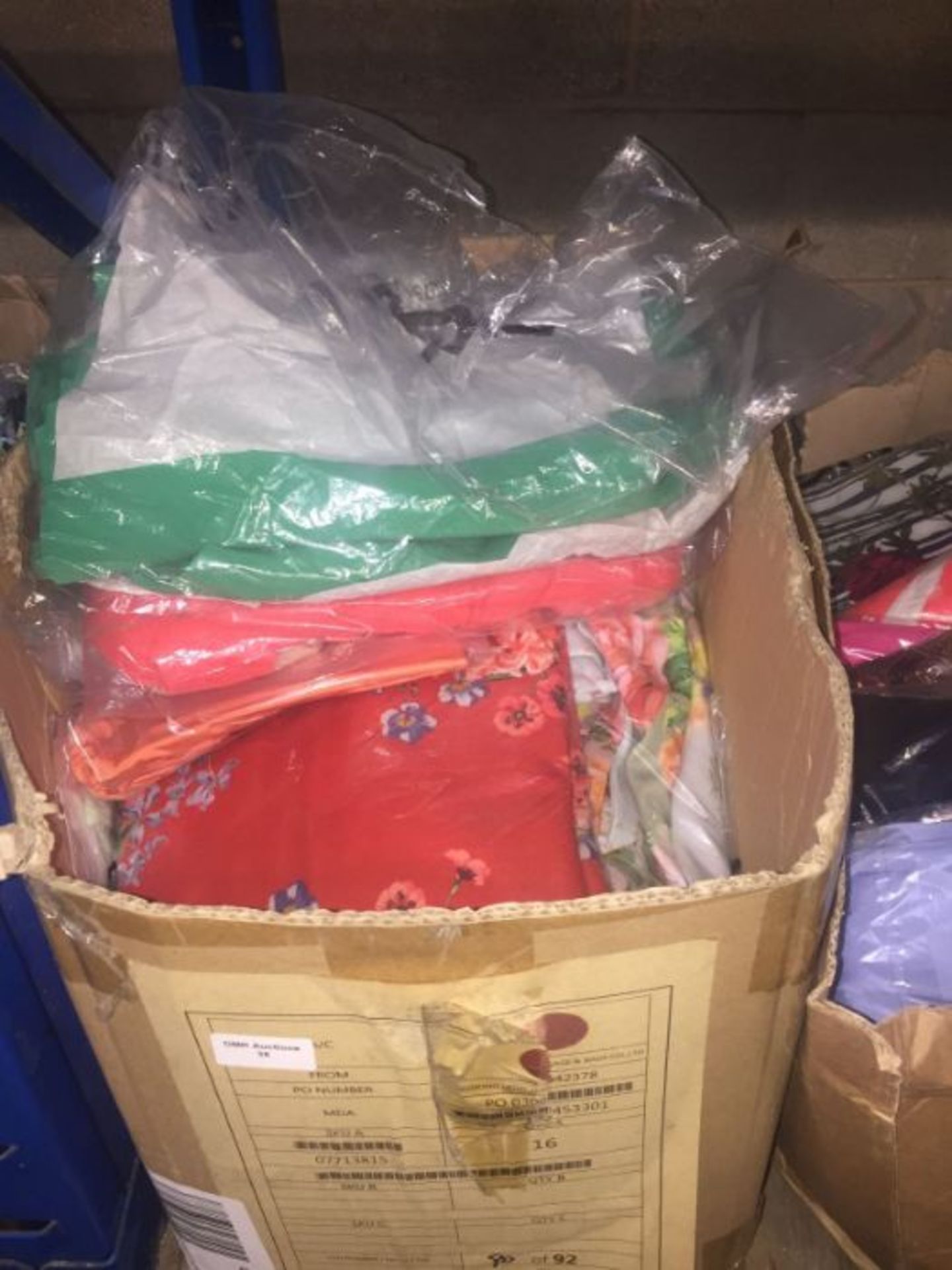 1 LOT TO CONTAIN A BOX OF SEALED ASOS FASHION, SIZES AND COLOURS VARY