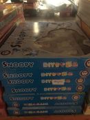 1 LOT TO CONTAIN 7 X SNOOPYS DIY PAINTING SETS, LANGUAGE IS IN MANDARIN